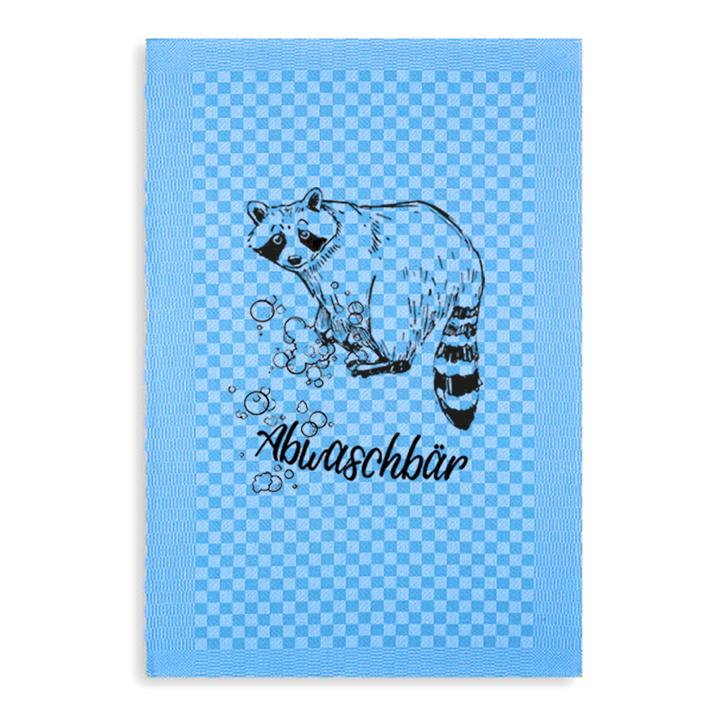 Geschirrtuch- Abwaschbär