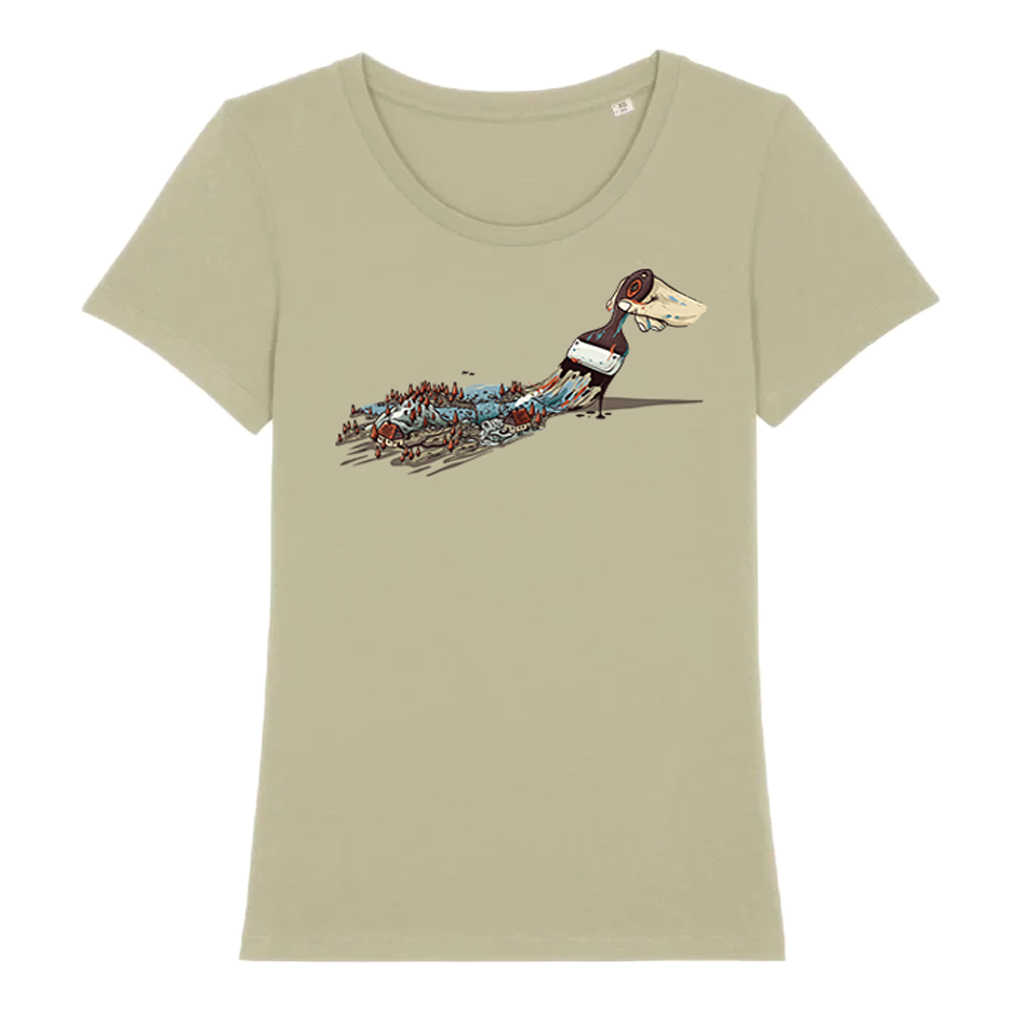 T-Shirt- Natural Brush