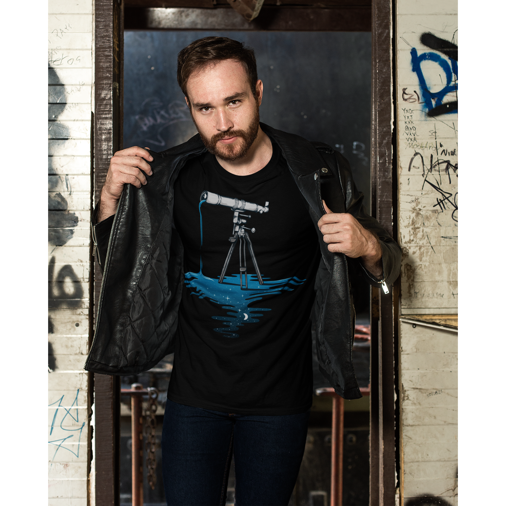 T-Shirt- Liquid Universe unisex