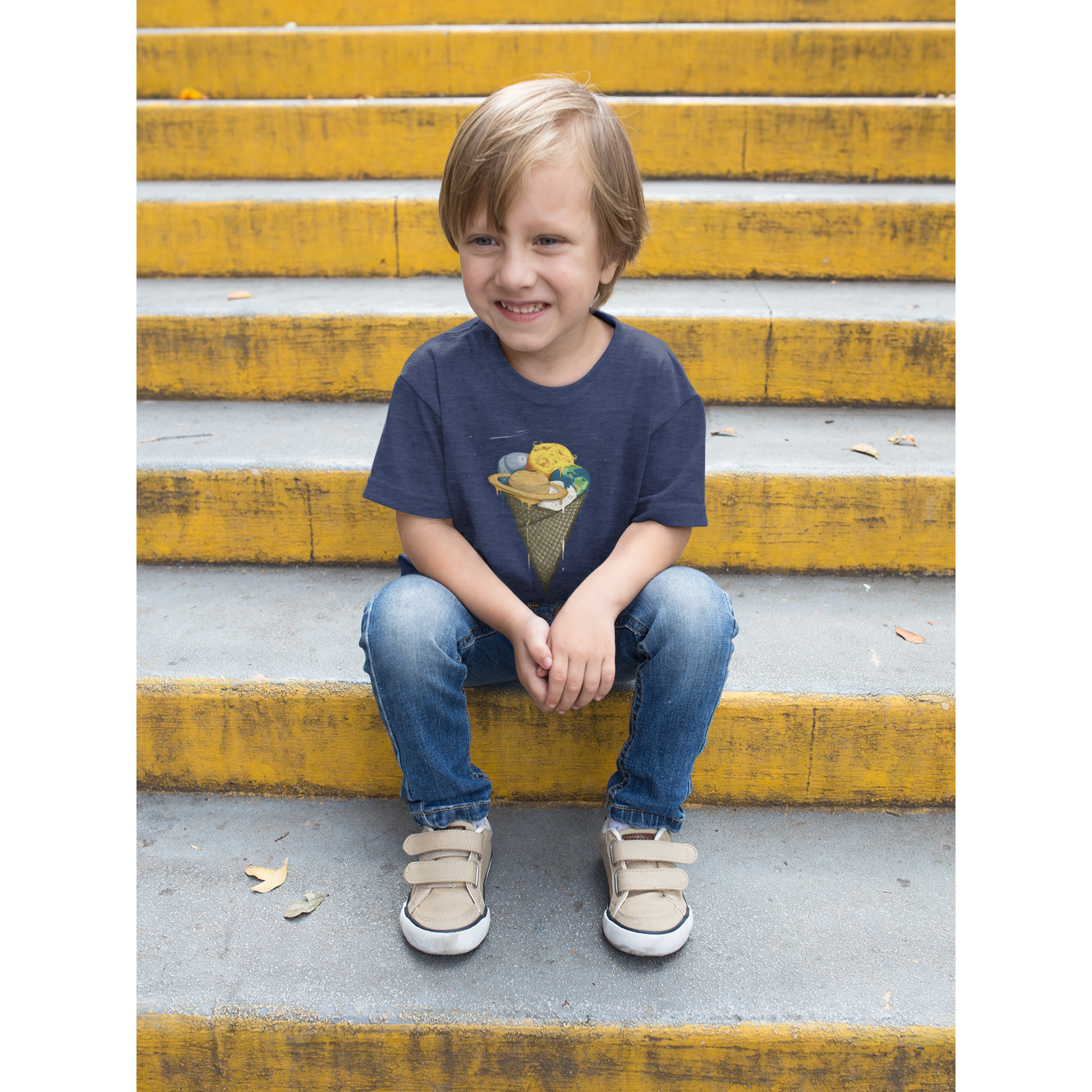 Kindershirt- Galactic icecream