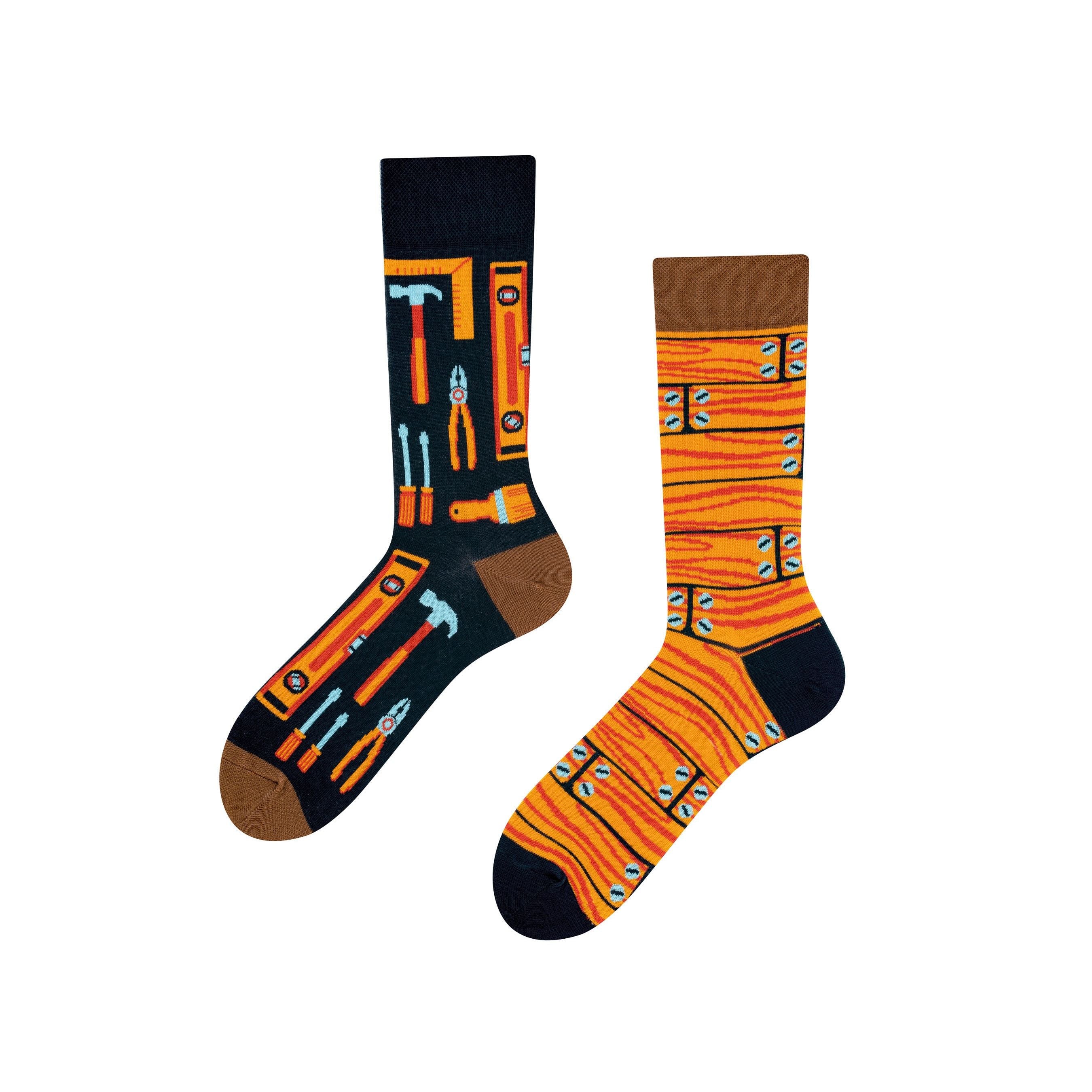 Alles im Griff- Handwerker Socken