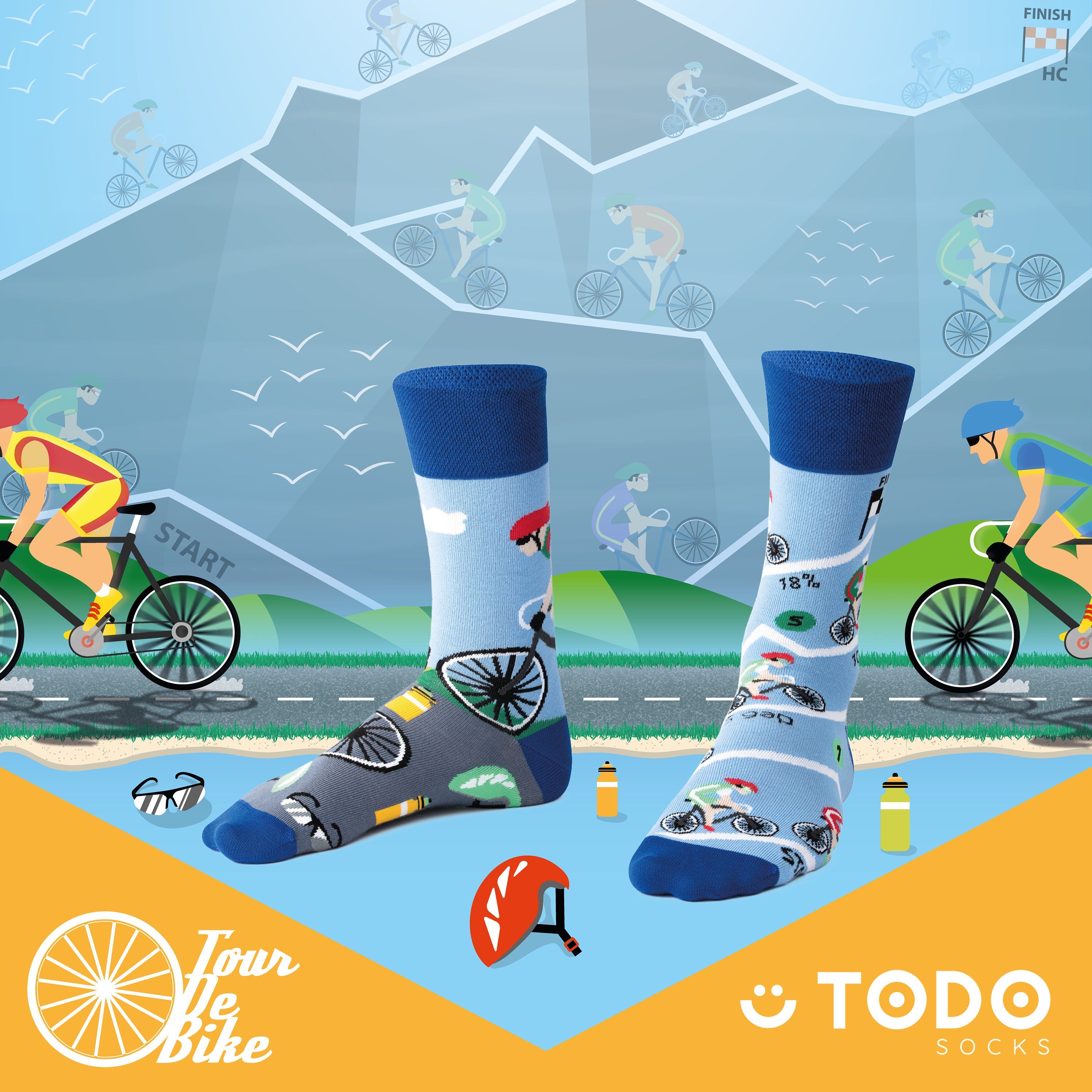Bike Buddies- Fahrrad Socken
