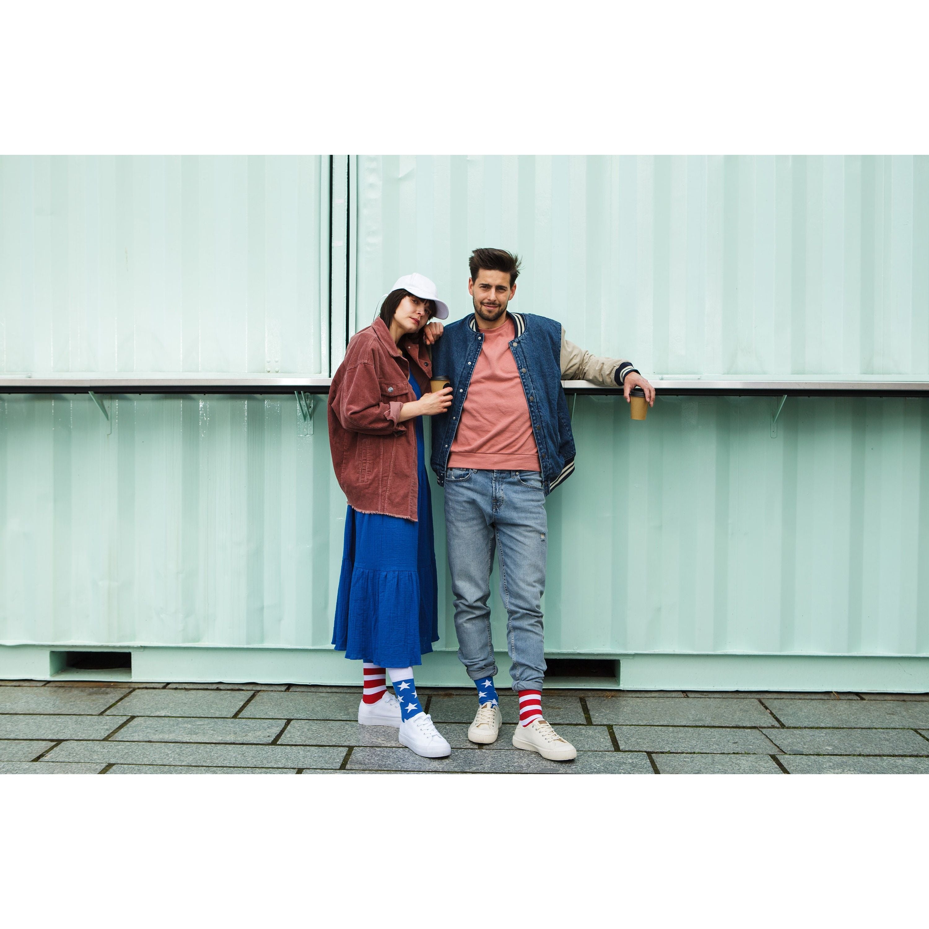 Stars and Stripes- USA Socken