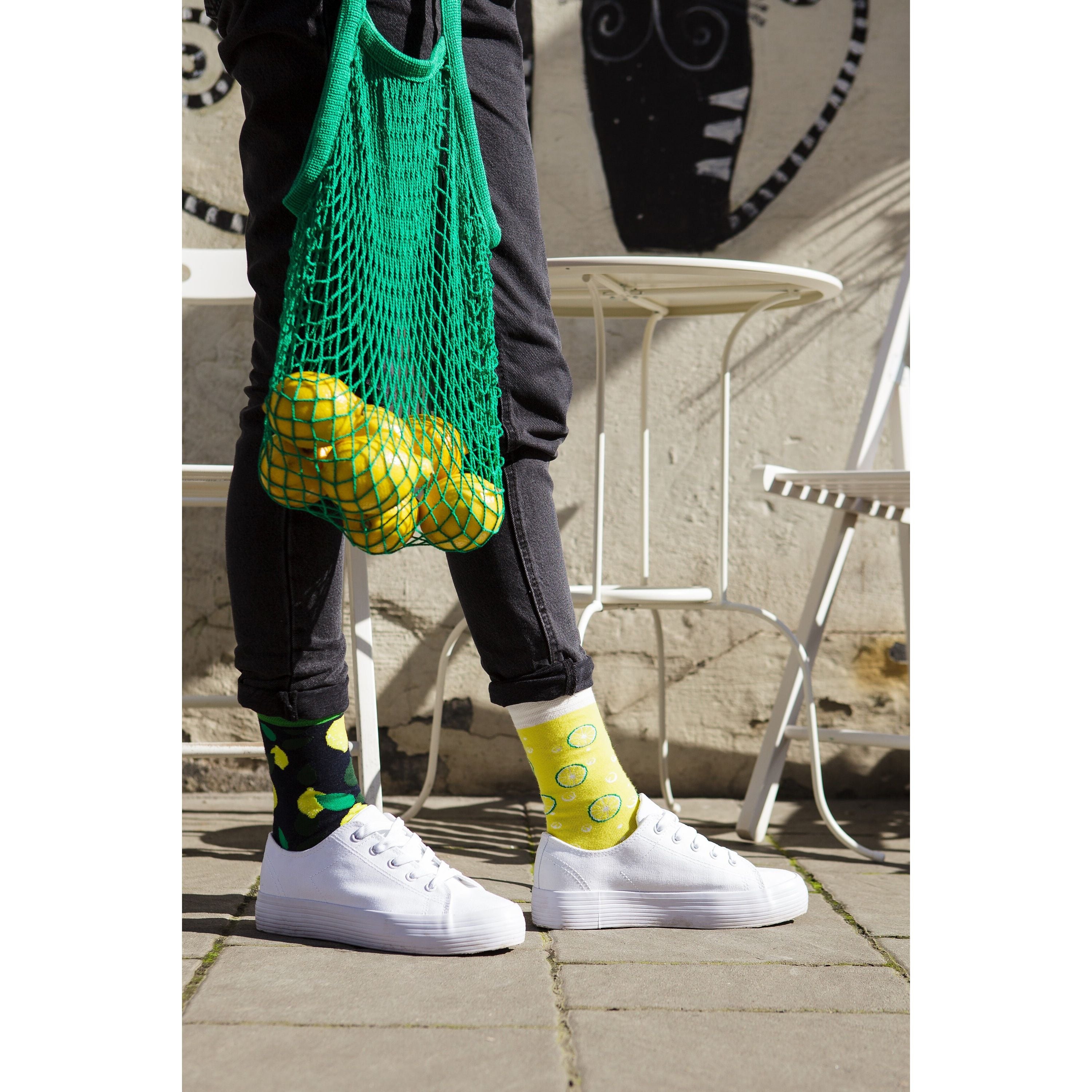 Limo Laune- Zitronen Socken