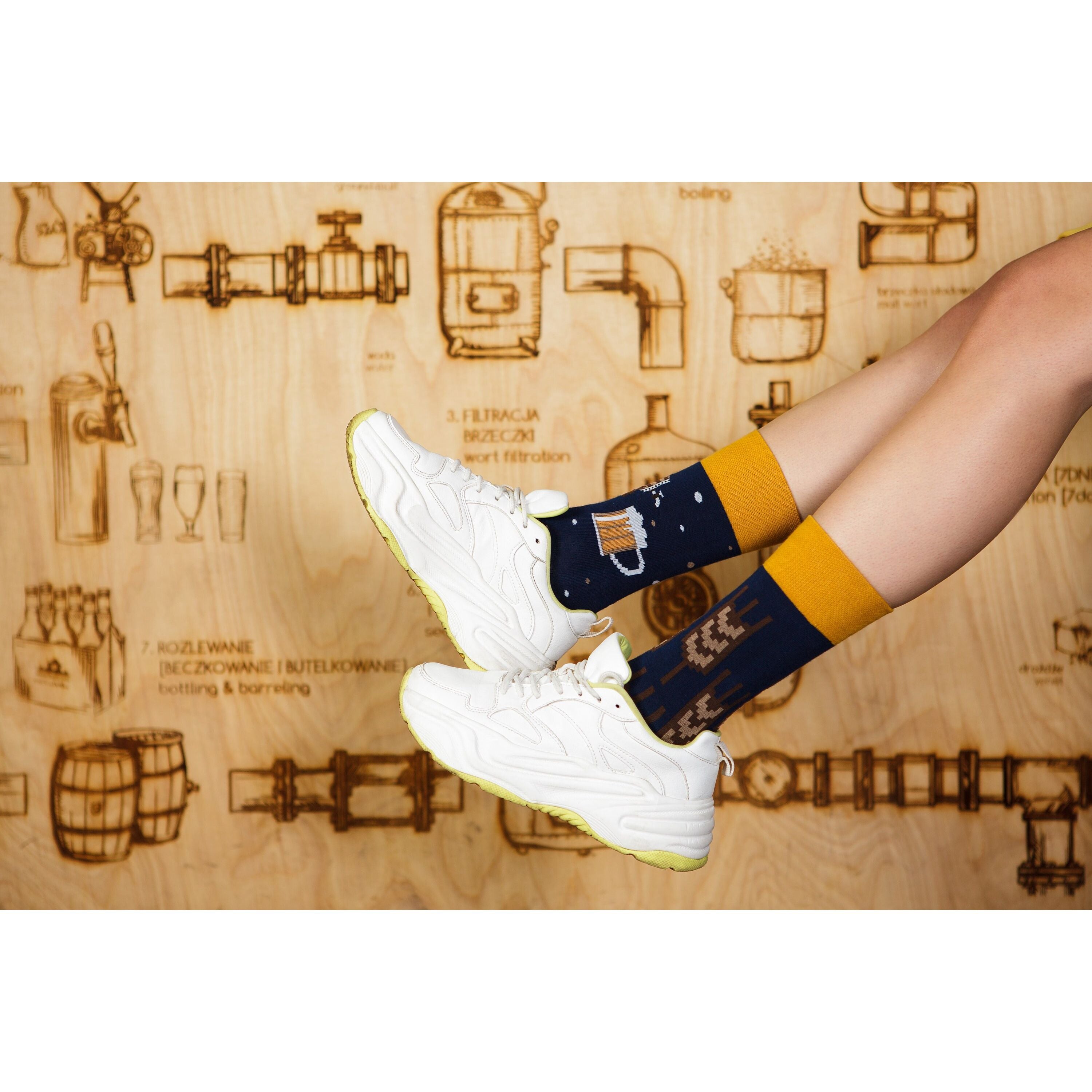 Hopfenliebe- Bier Socken
