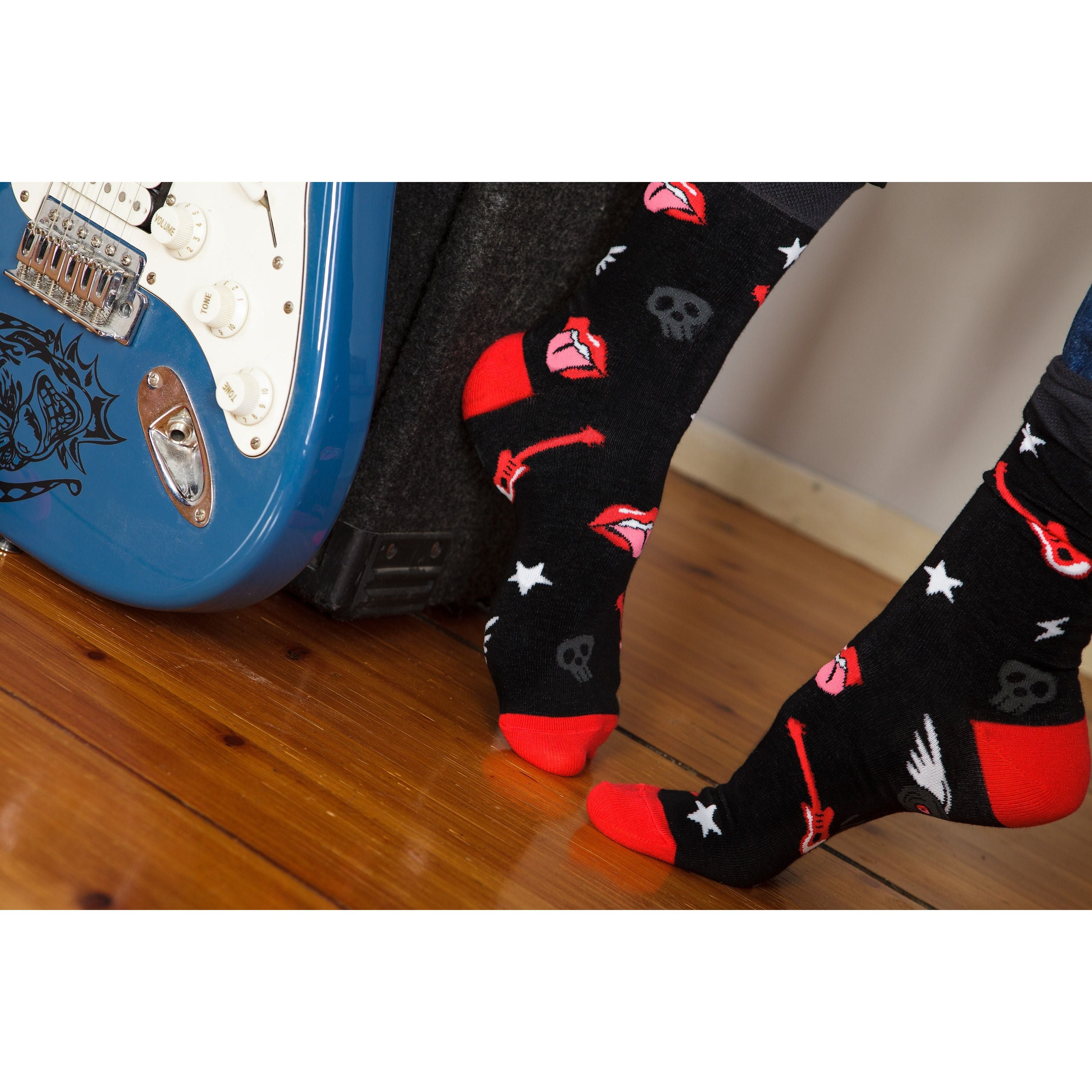 Born to Rock- Socken für Rebellen