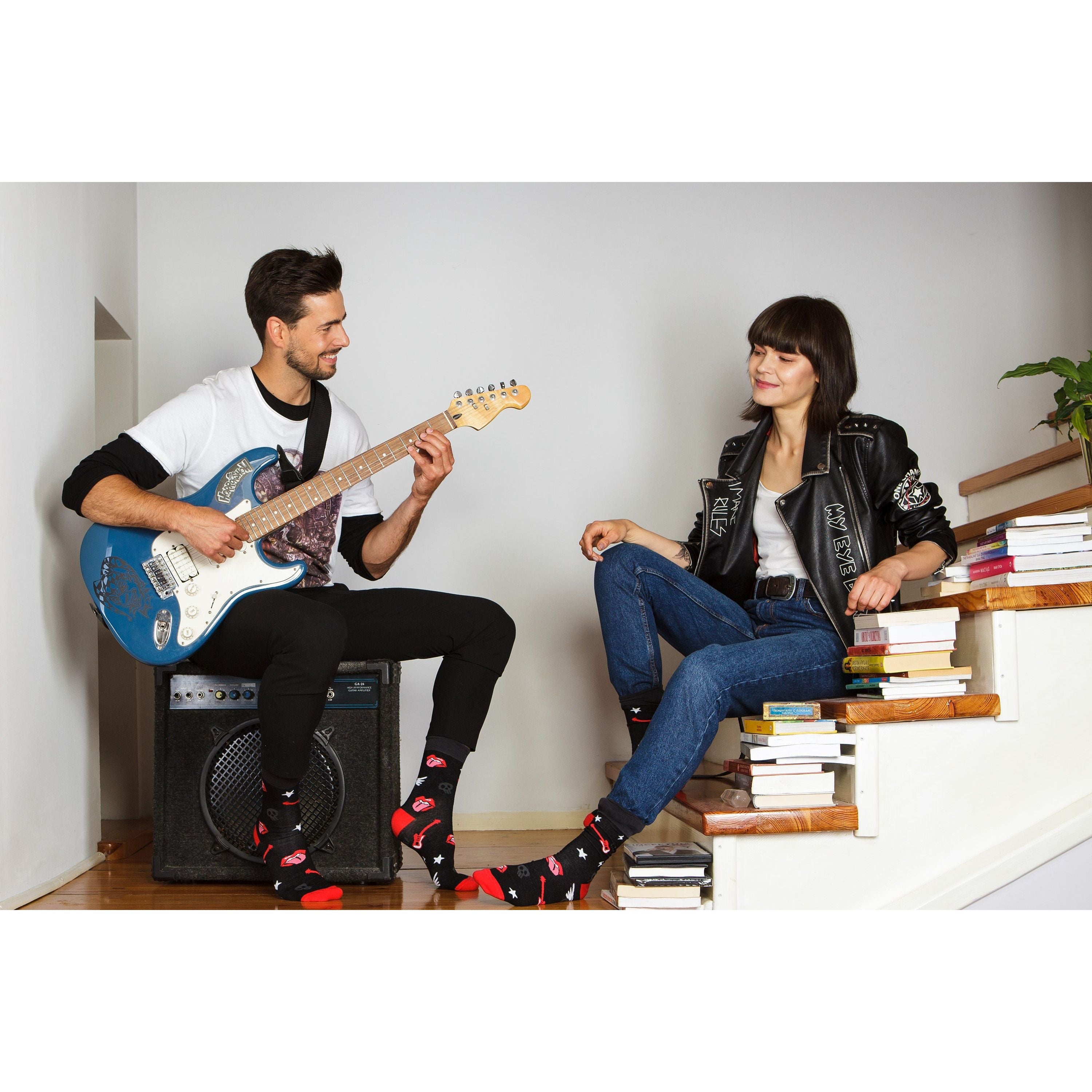 Born to Rock- Socken für Rebellen