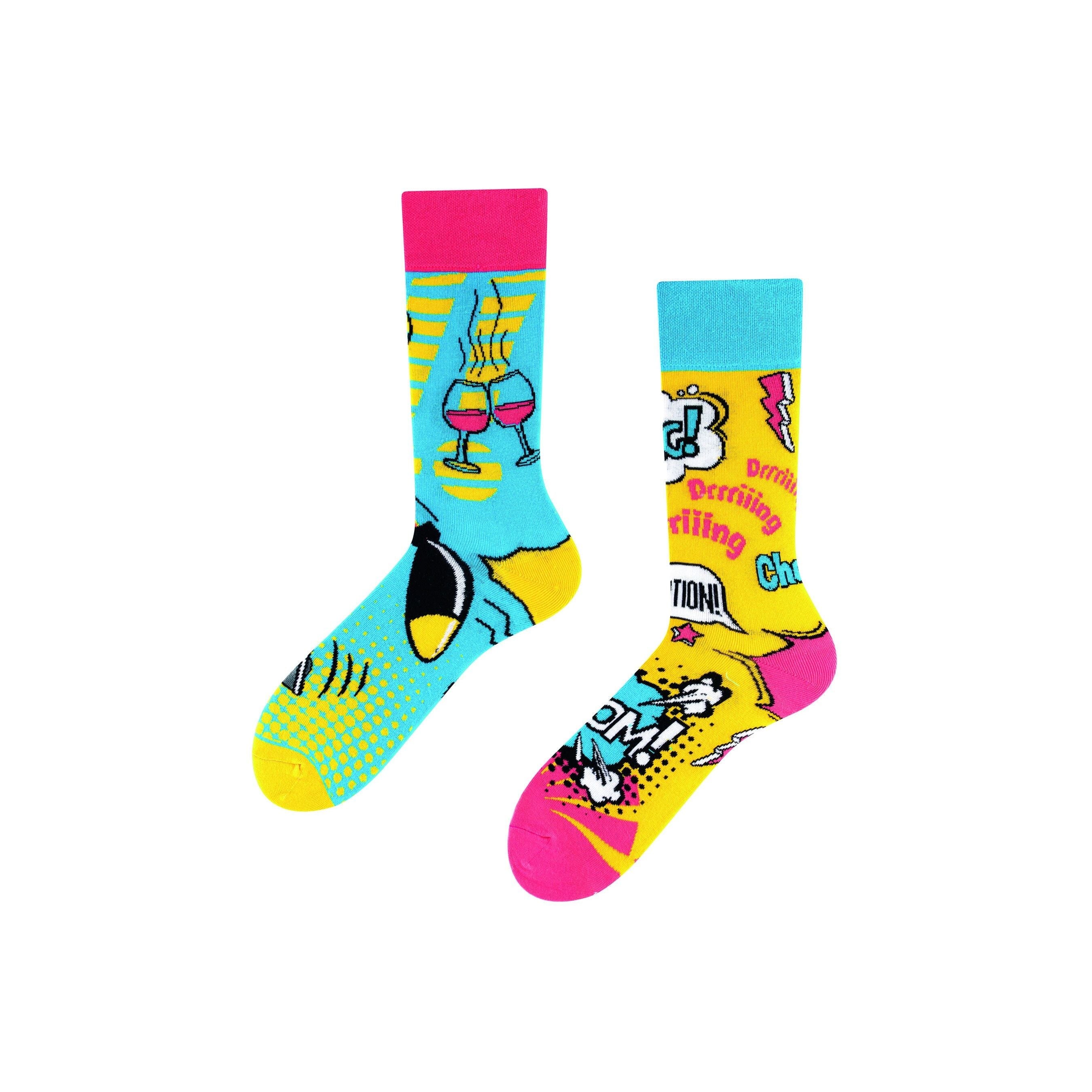 Booom!- Comic Socken