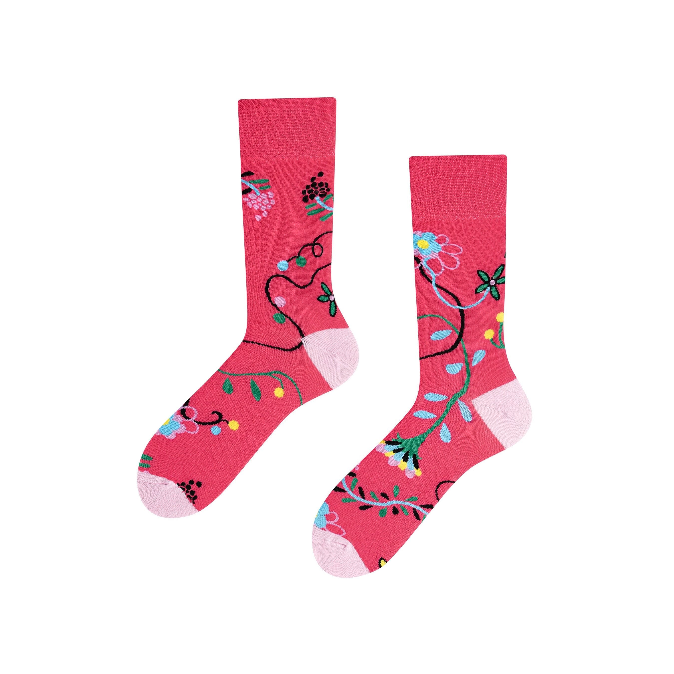 Floral Charm- Blumen Socken