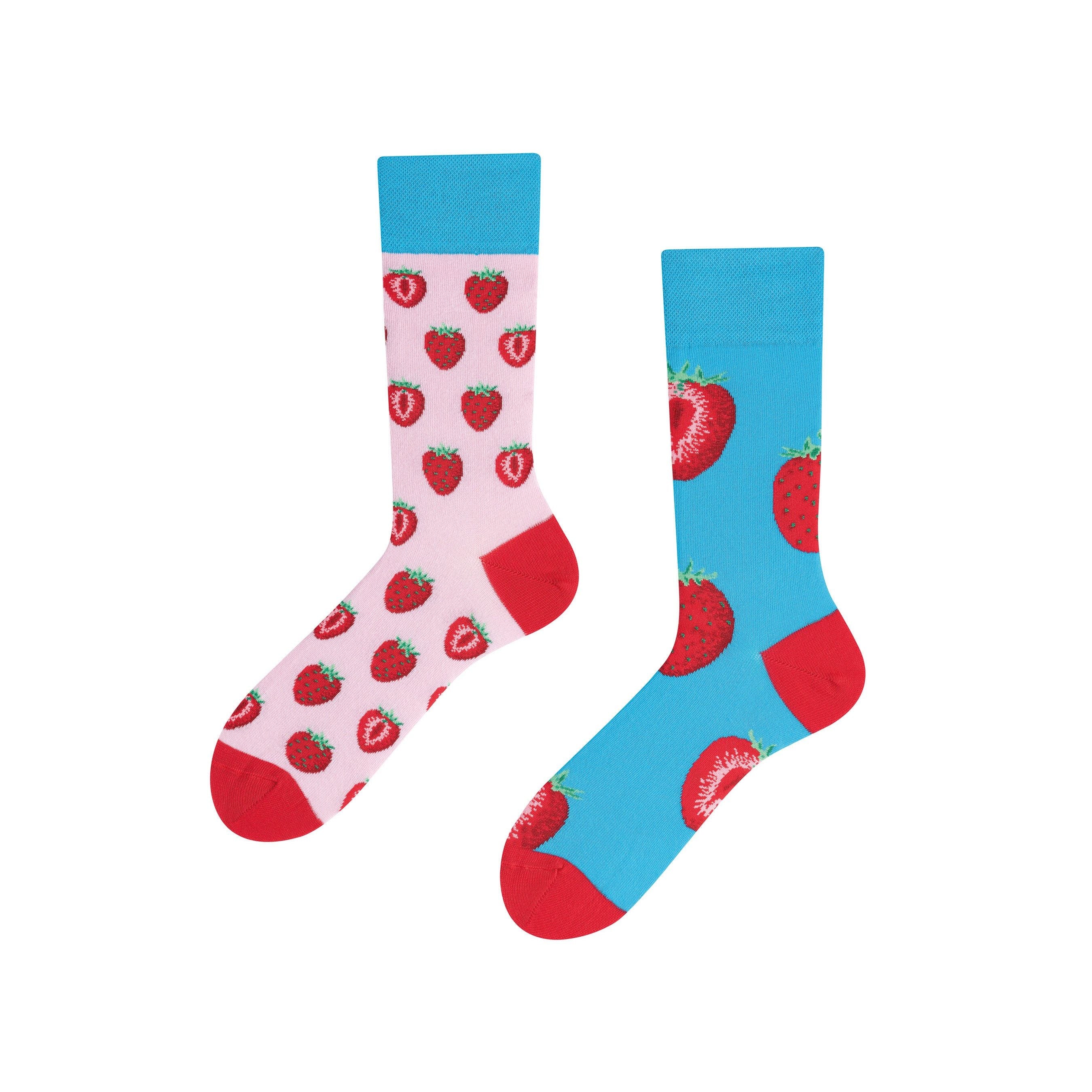 Berry Love- Socken für Erdbeer Fans