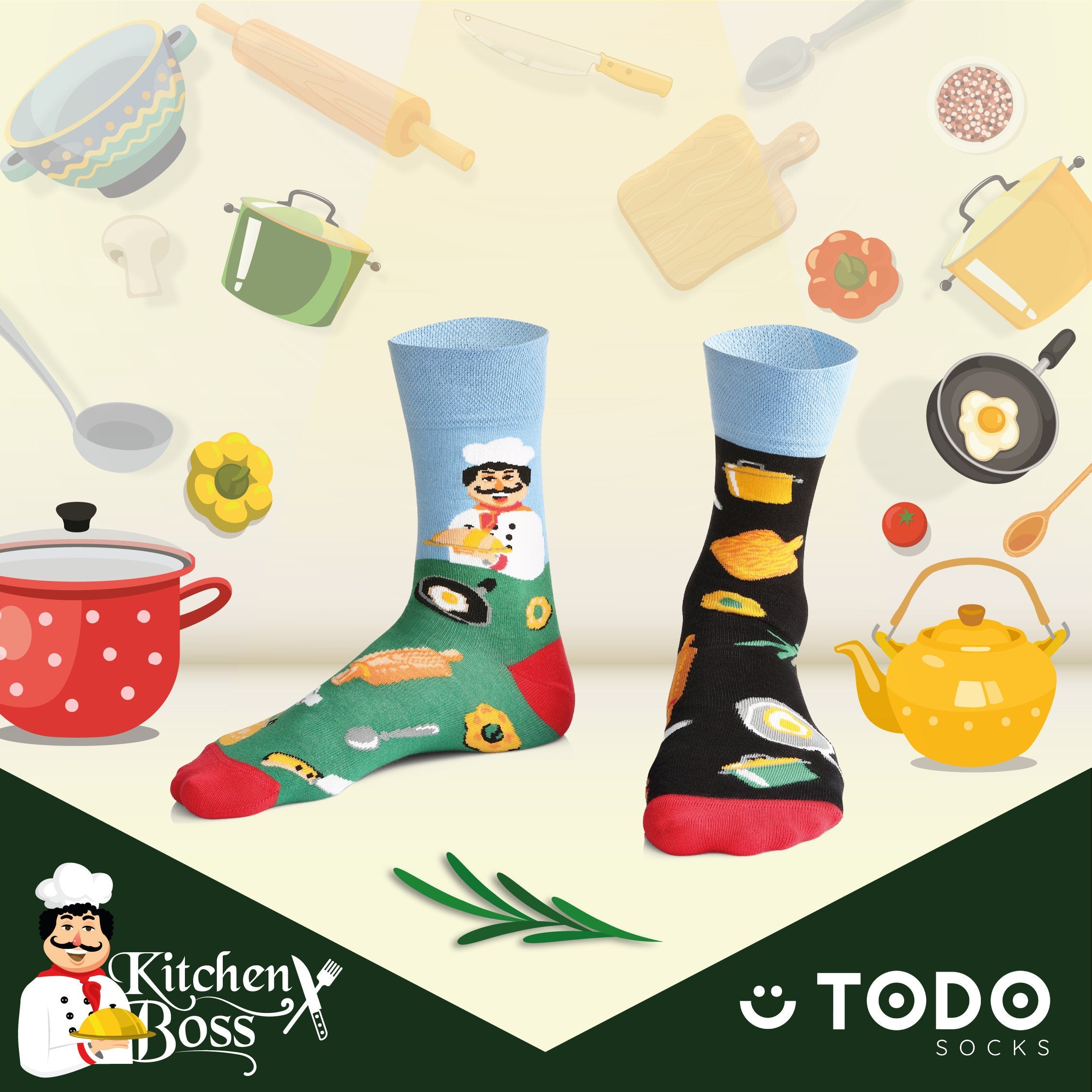 Kitchen King- Küchenchef Socken