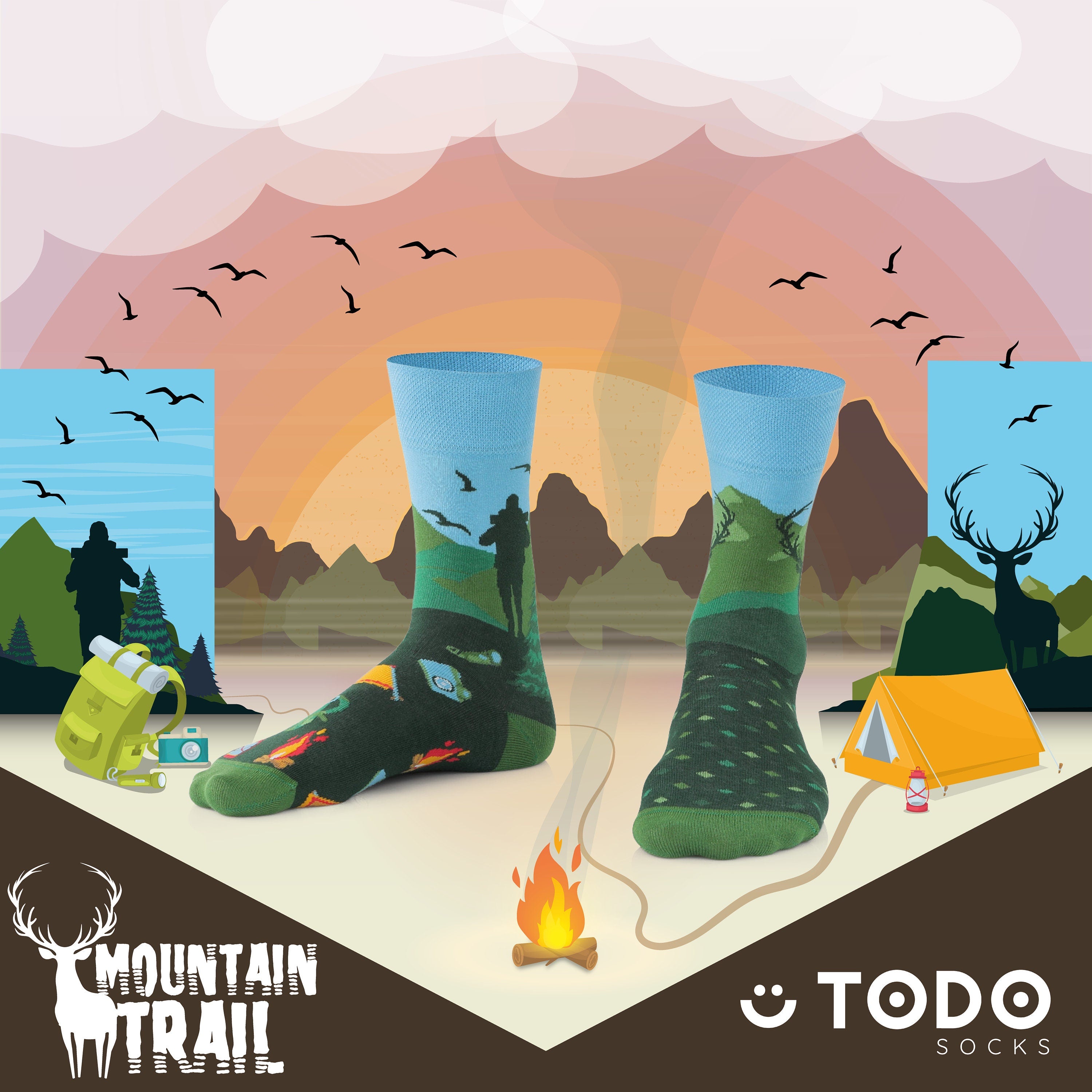 Mountain Trail- Wander Socken