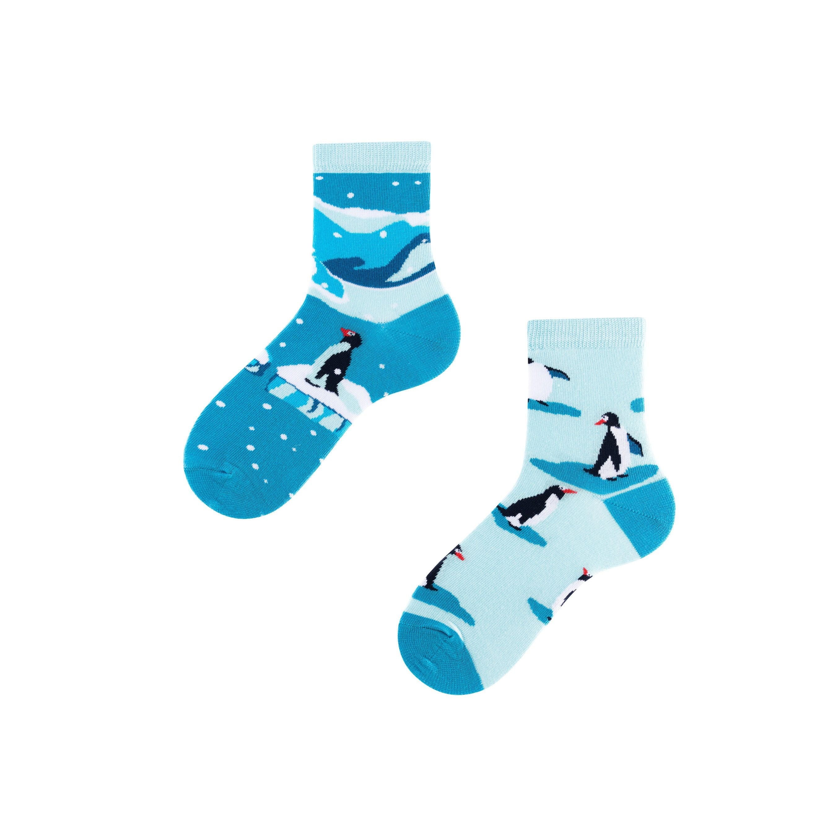Watschelalarm!- Pinguin Kindersocken