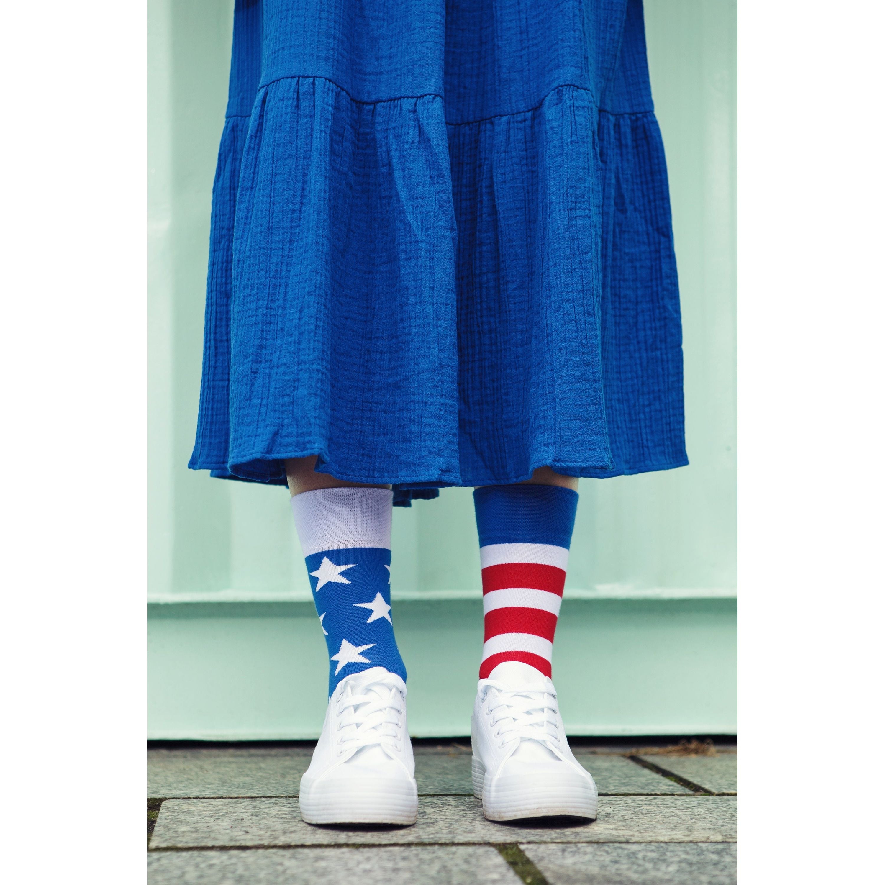 Stars and Stripes- USA Socken