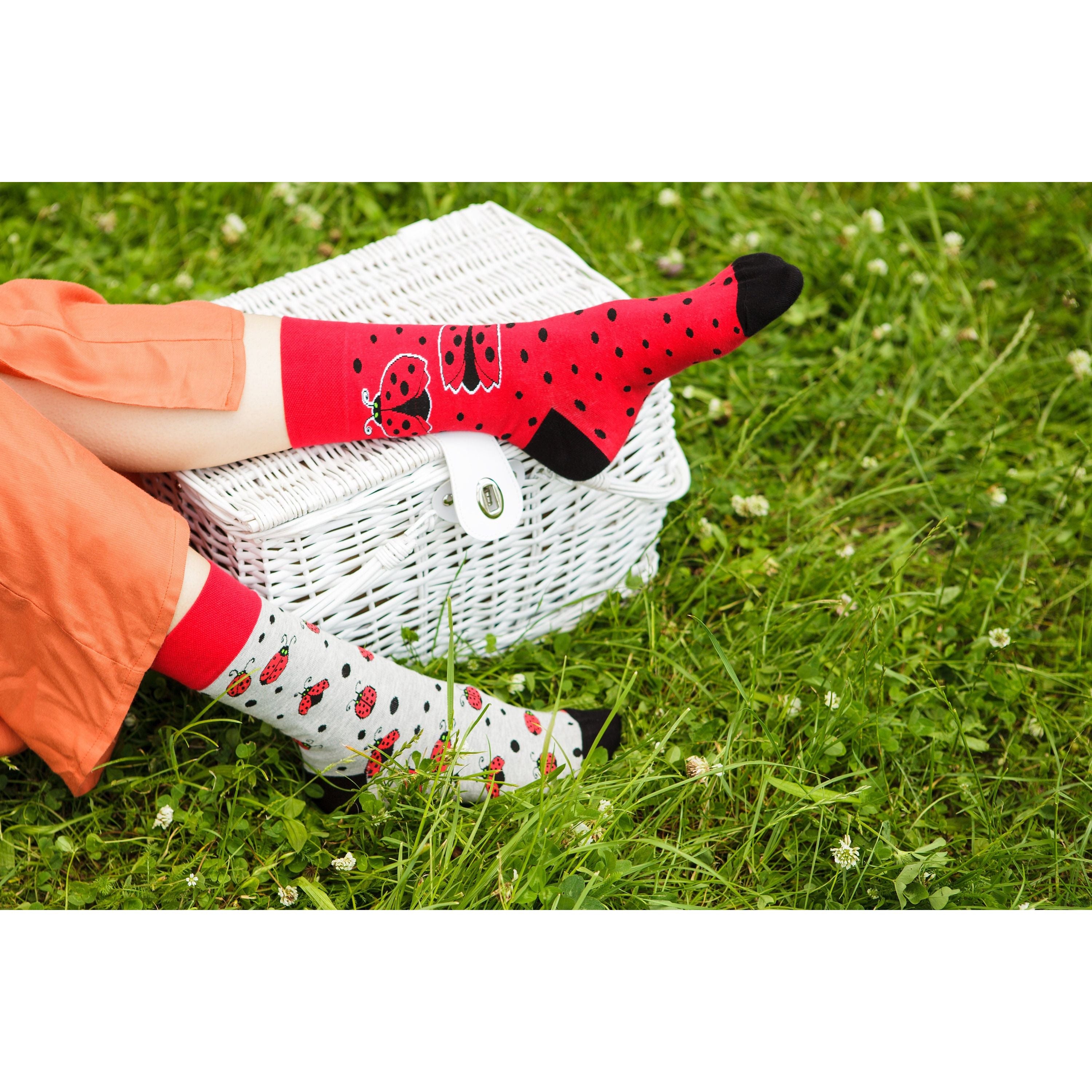 Little Lucky Bug- Glückssocken