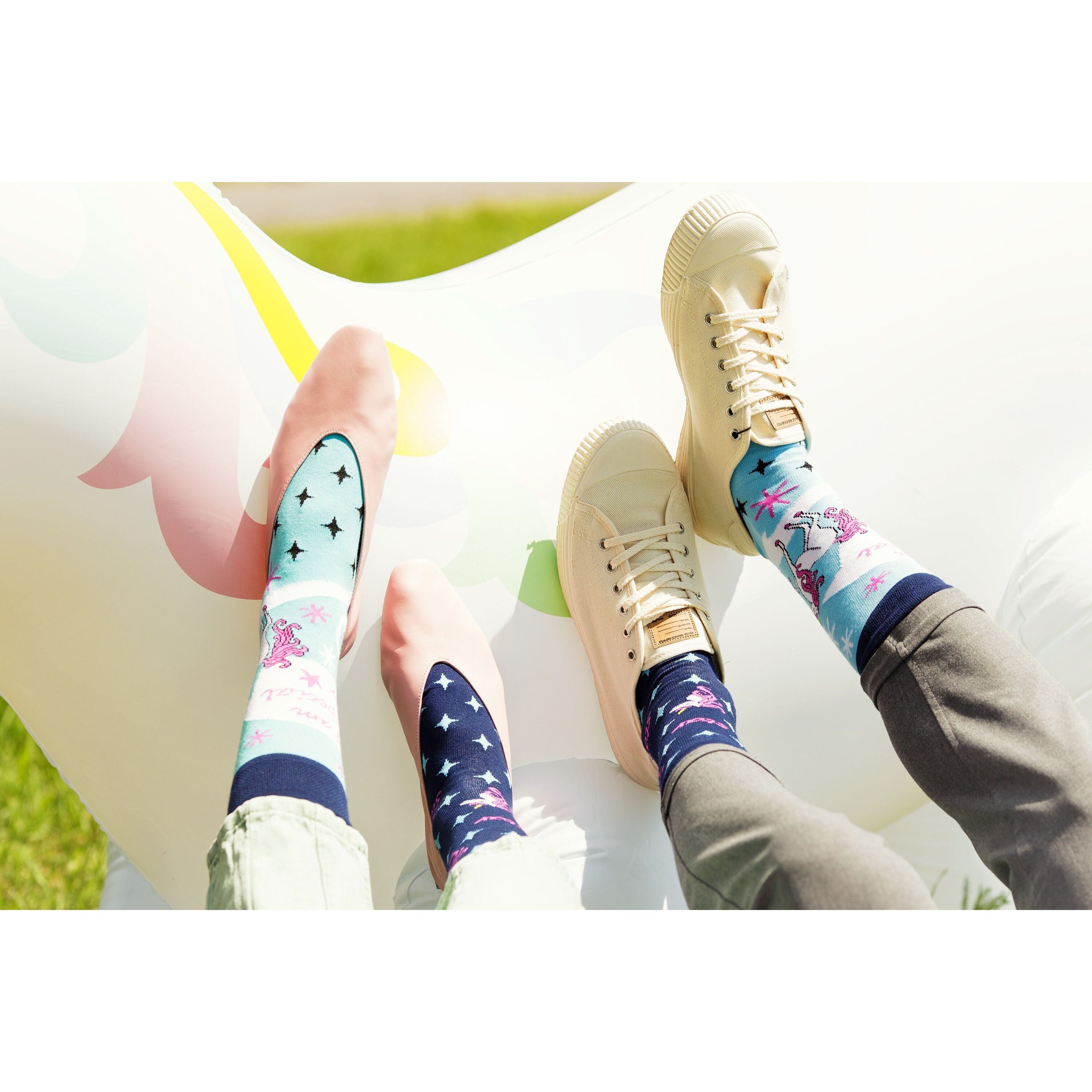 Funky Unicorn- Einhorn Socken