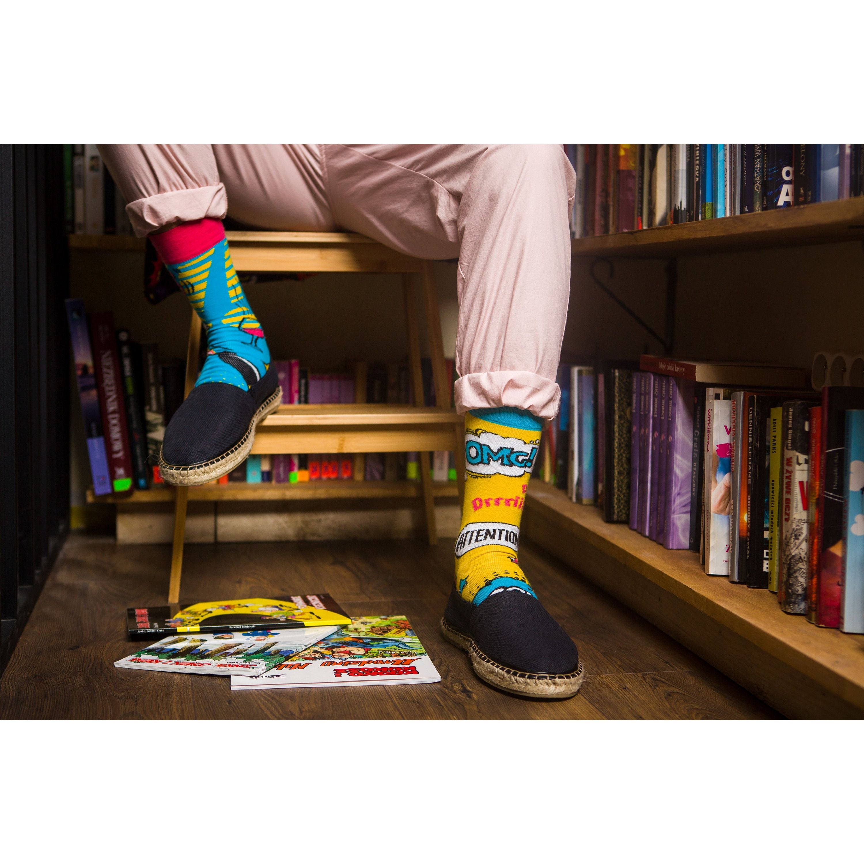 Booom!- Comic Socken