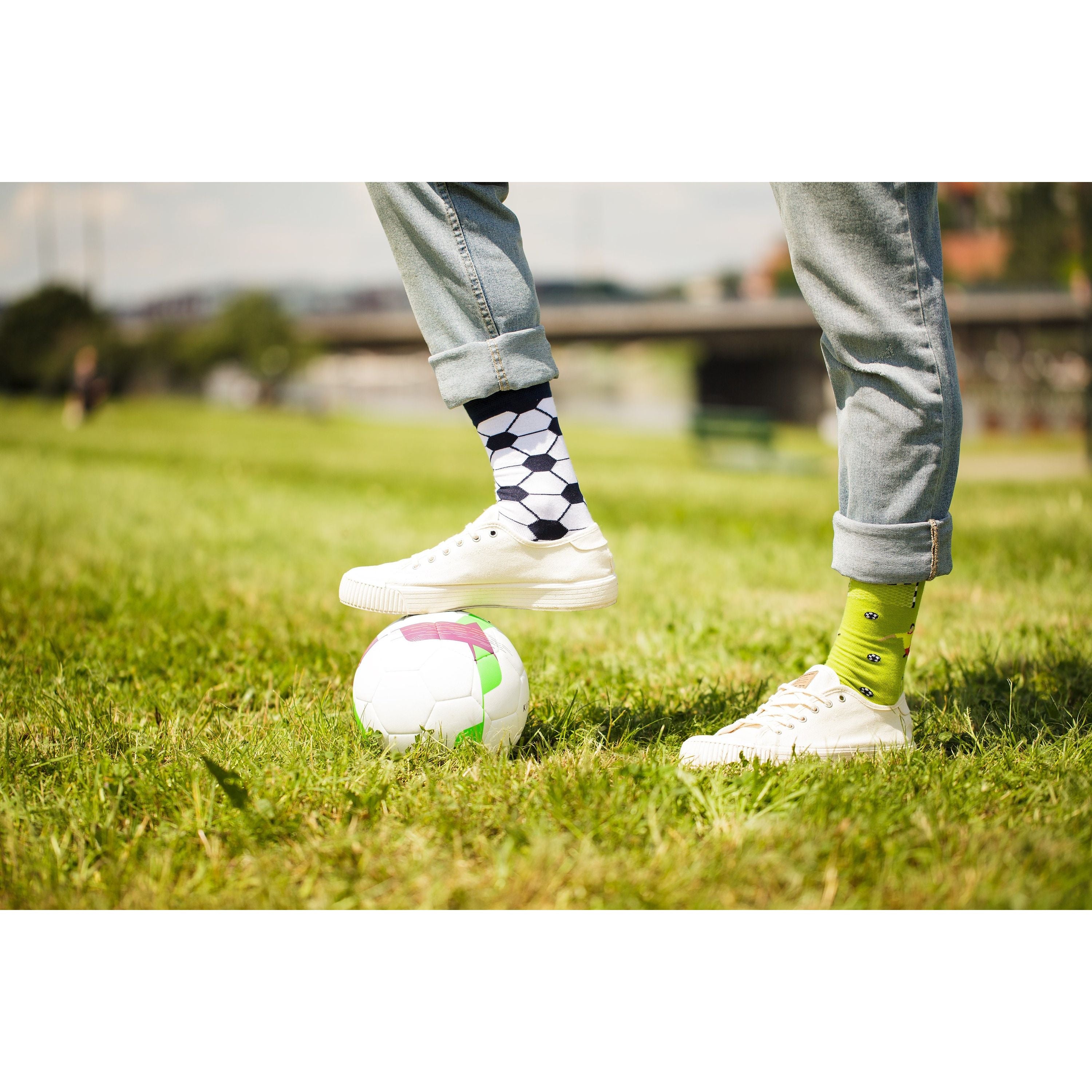 Rasenrocker- Fußball Socken