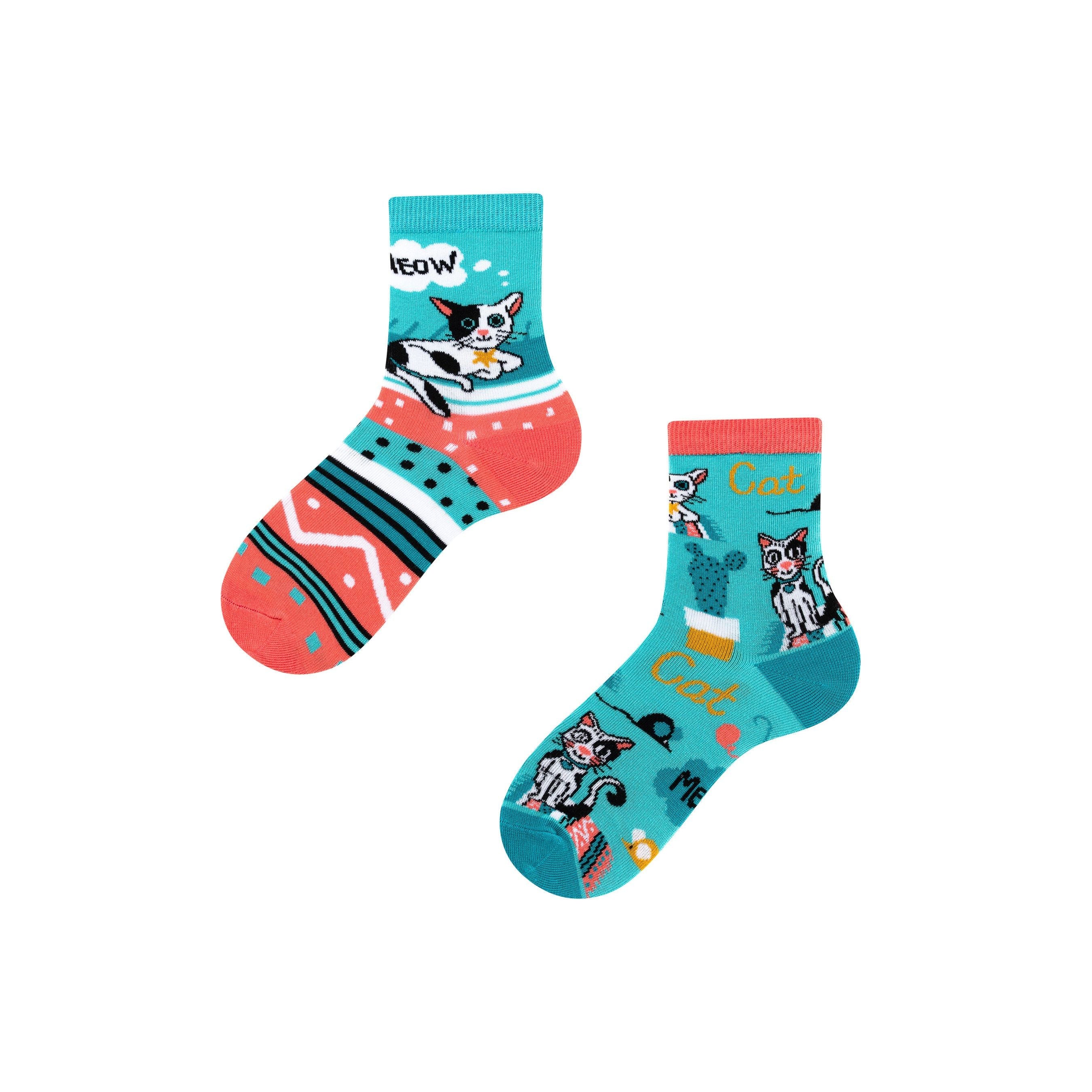 Schnurrkaktus- Kindersocken