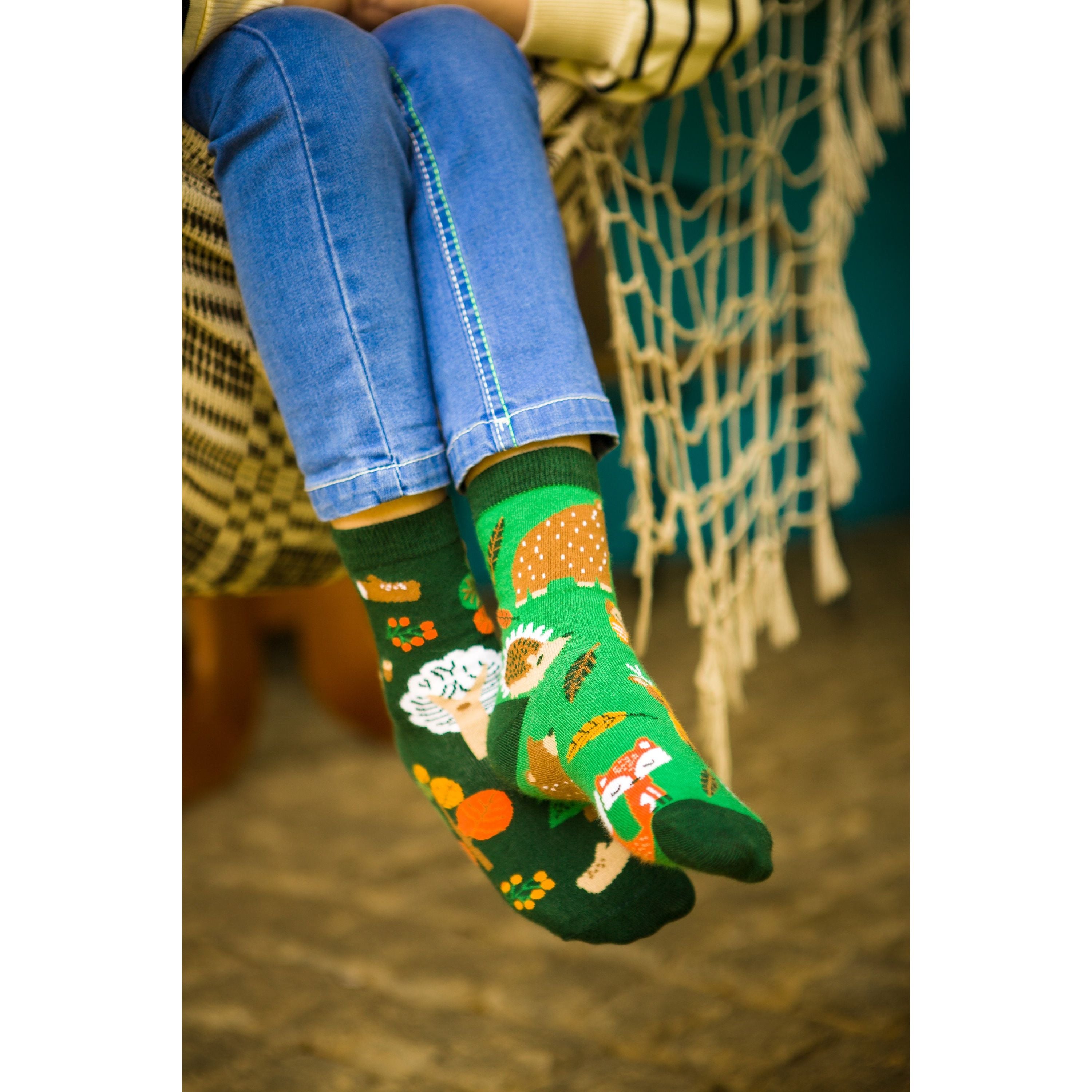 Kleine Waldhelden- Kindersocken