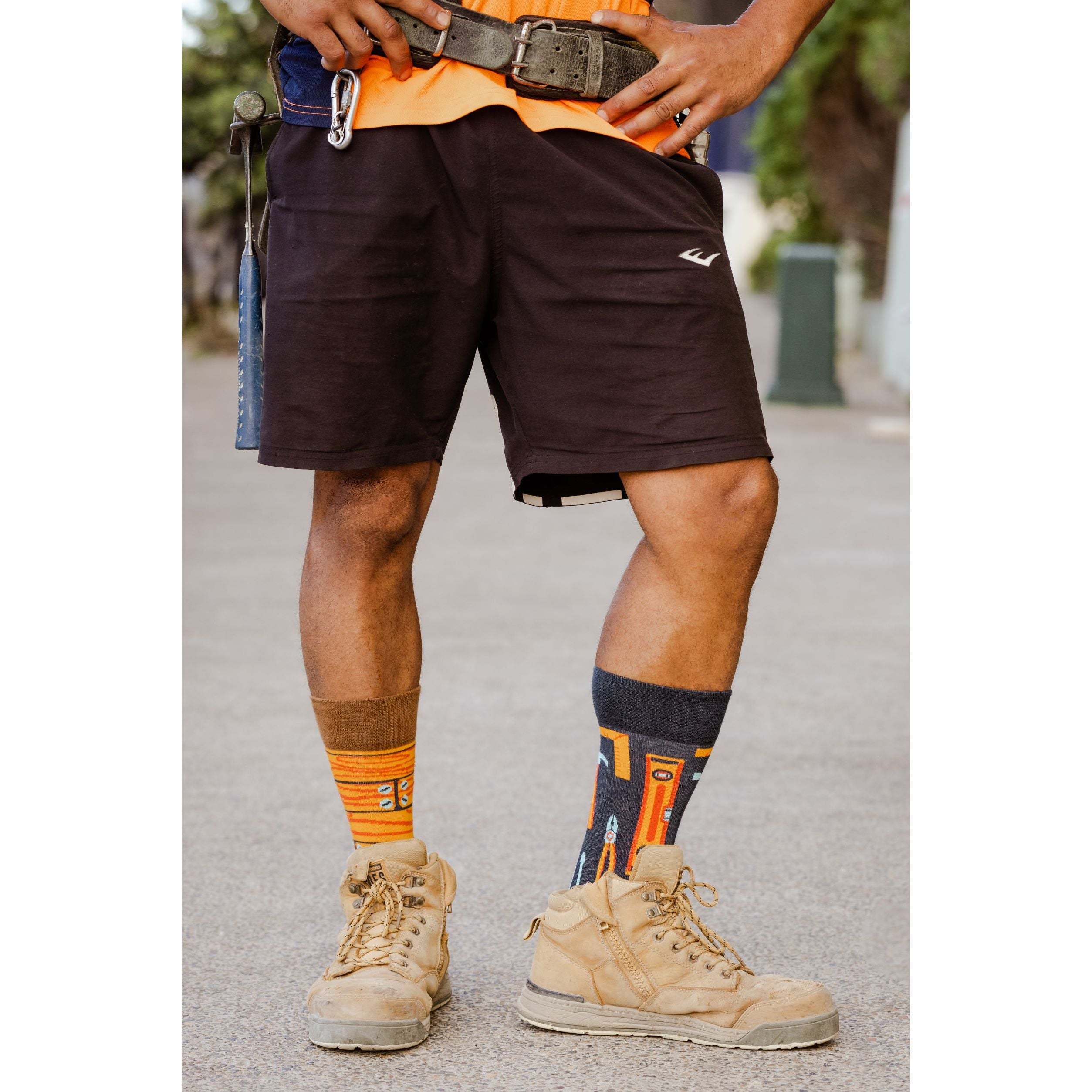 Alles im Griff- Handwerker Socken