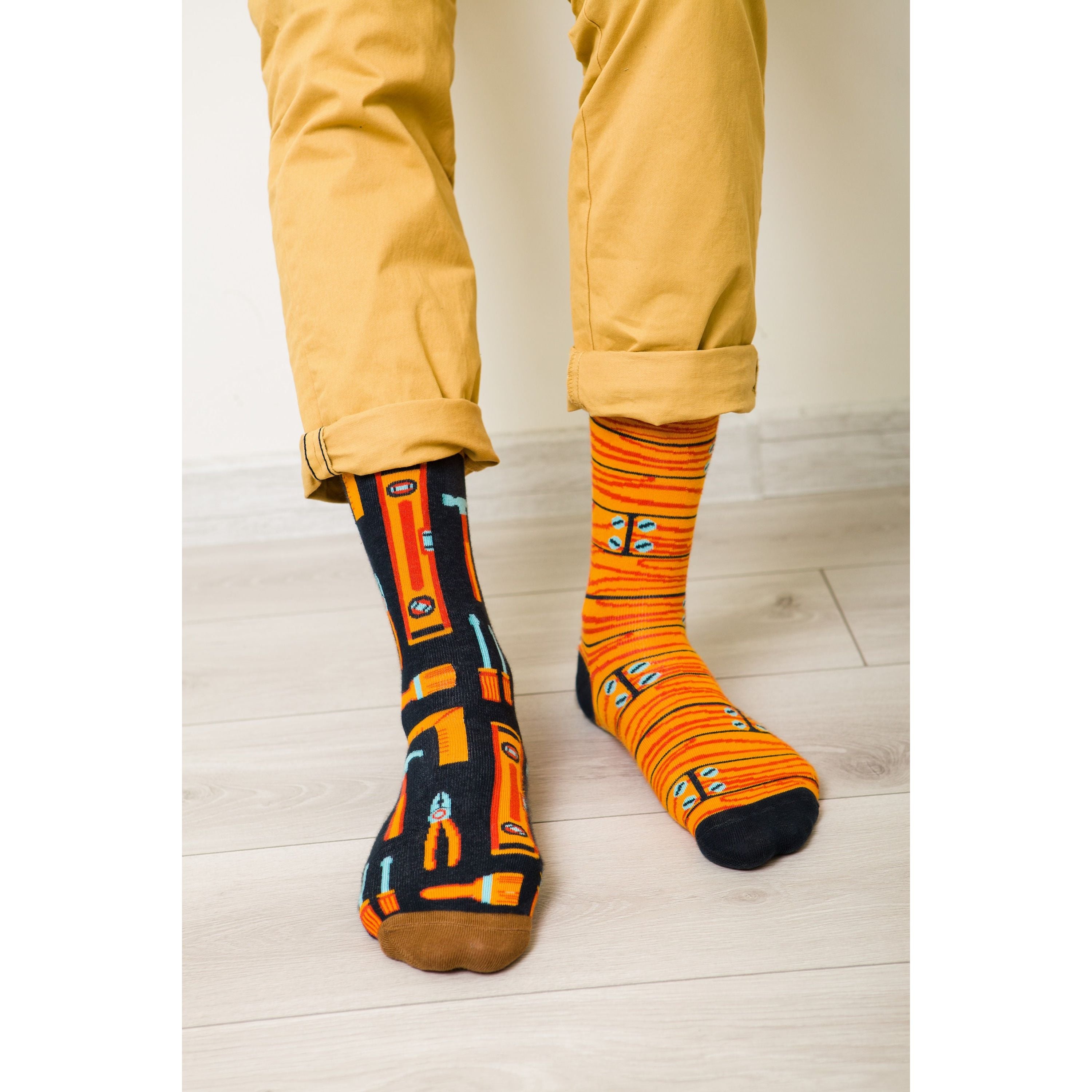 Alles im Griff- Handwerker Socken