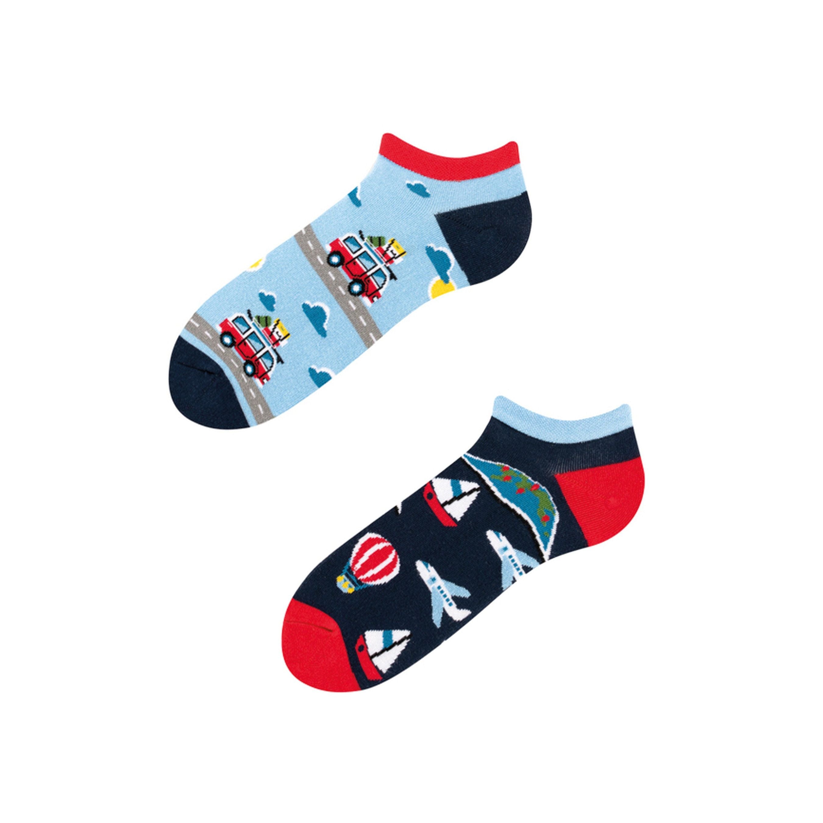 Adventure Steps- Sneaker Socke