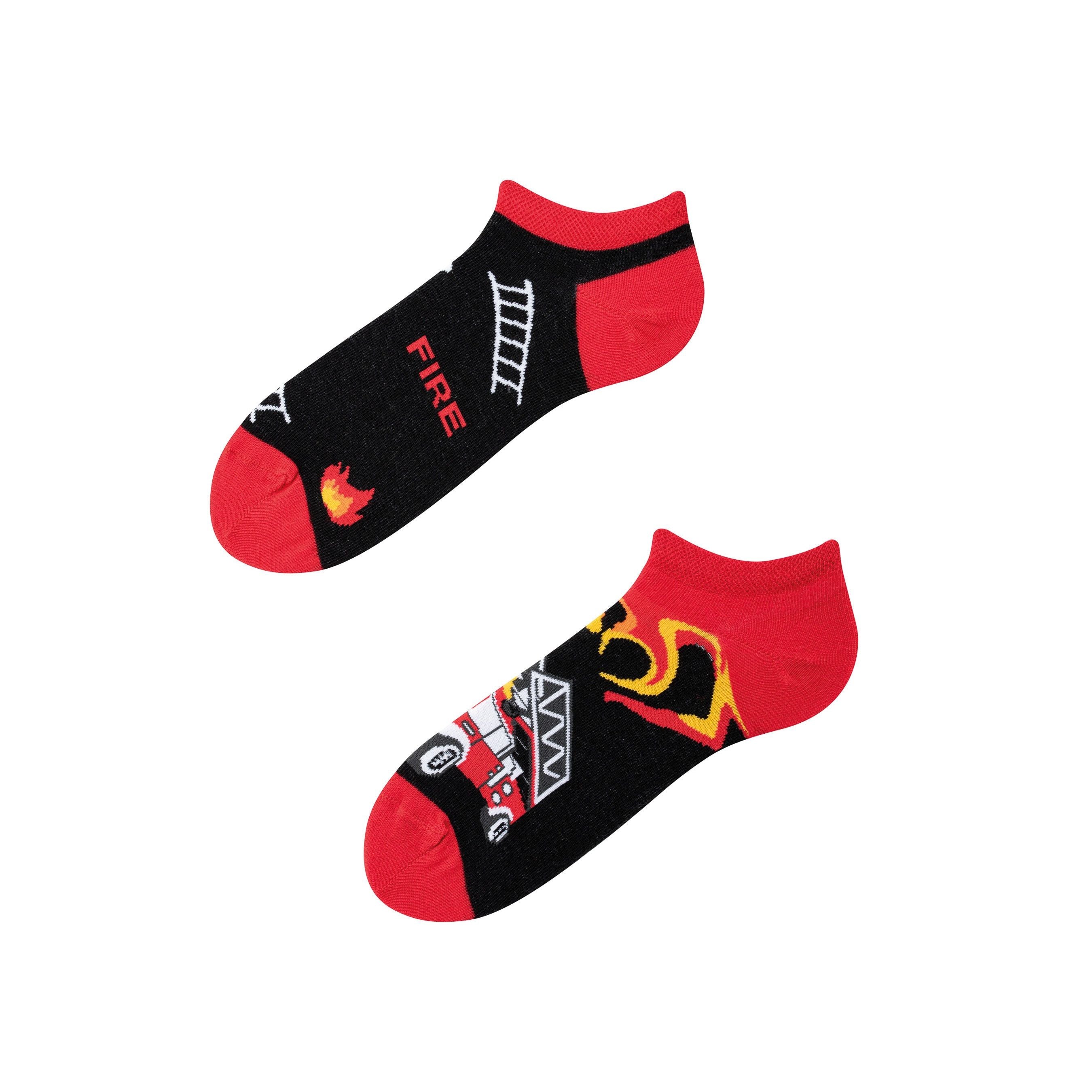 Feuer & Flamme- Feuerwehr Sneaker Socken