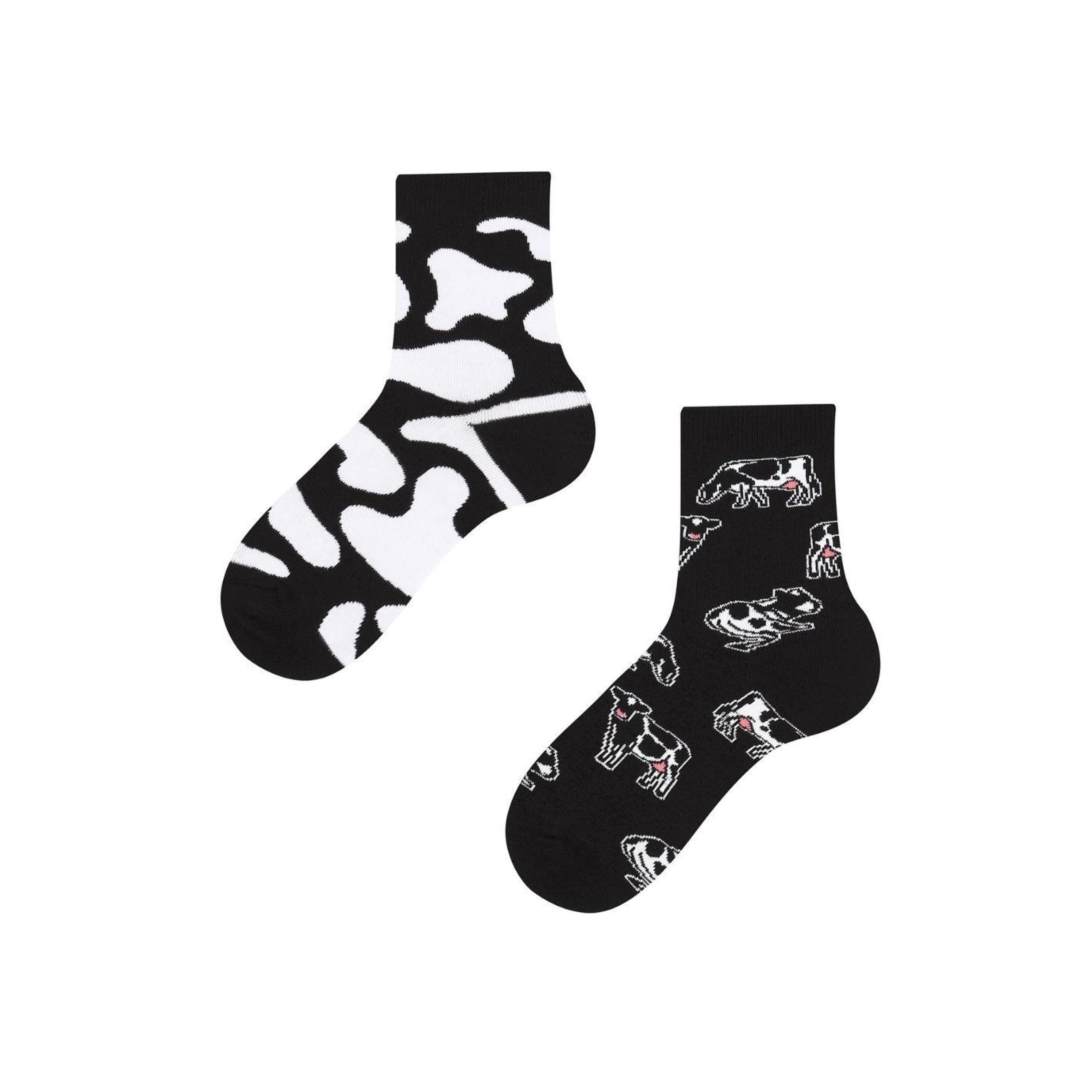 Kleines Muh- Kindersocken