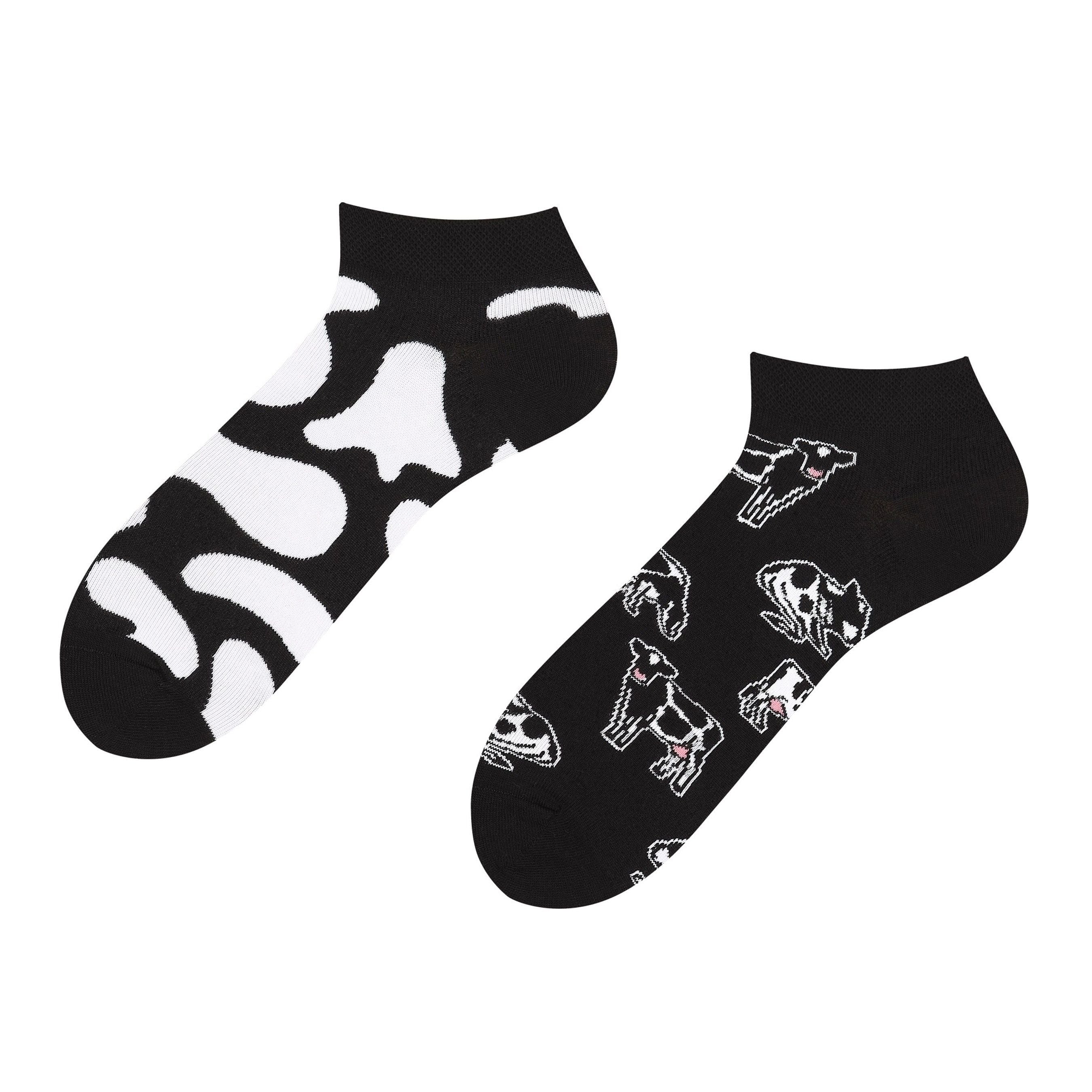 Großes Muh- Sneaker Socken