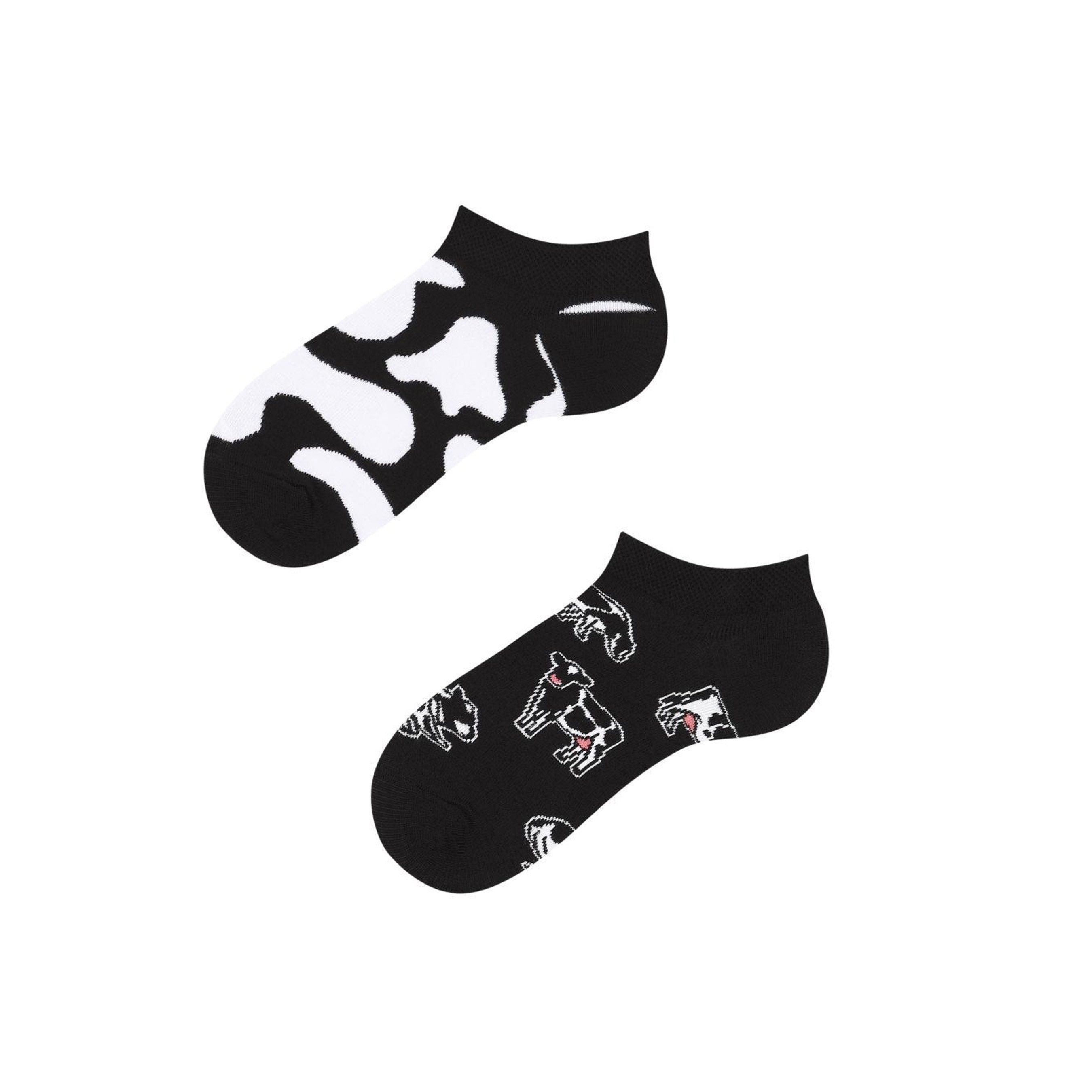 Kleines Muh- Sneaker Socken für Kinder
