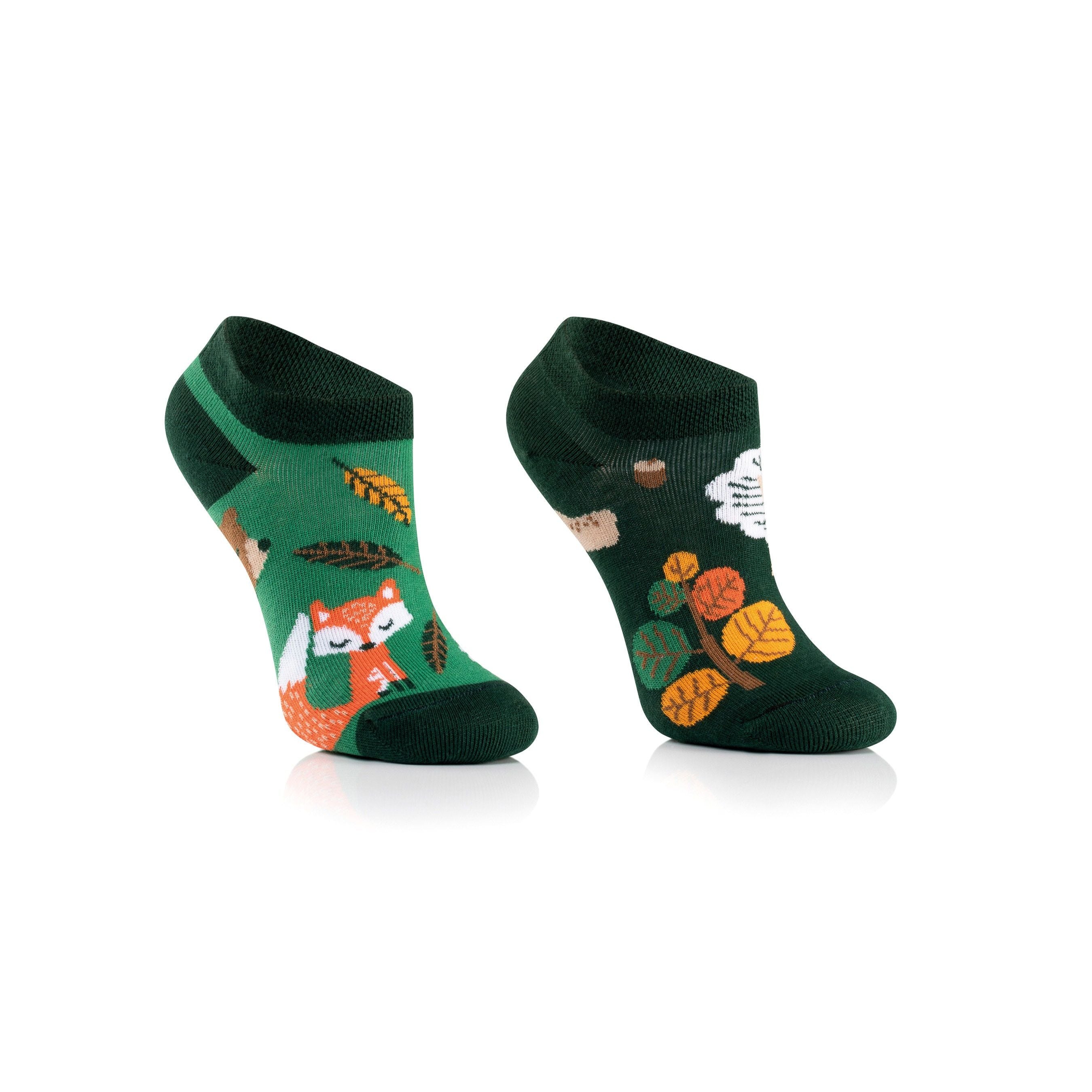 Kleine Waldhelden- Sneaker Socken für Kinder