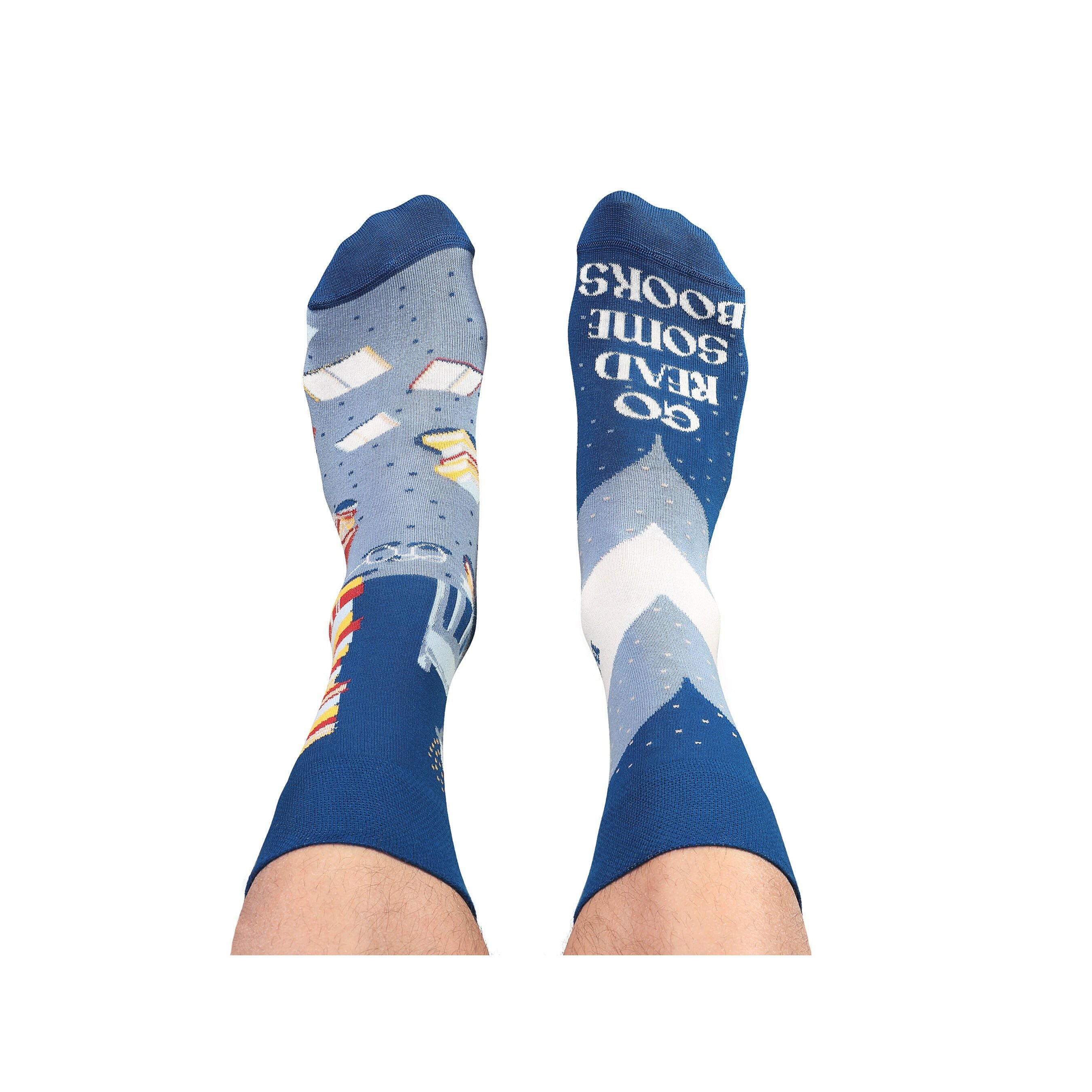 Lies was- Lese Socken