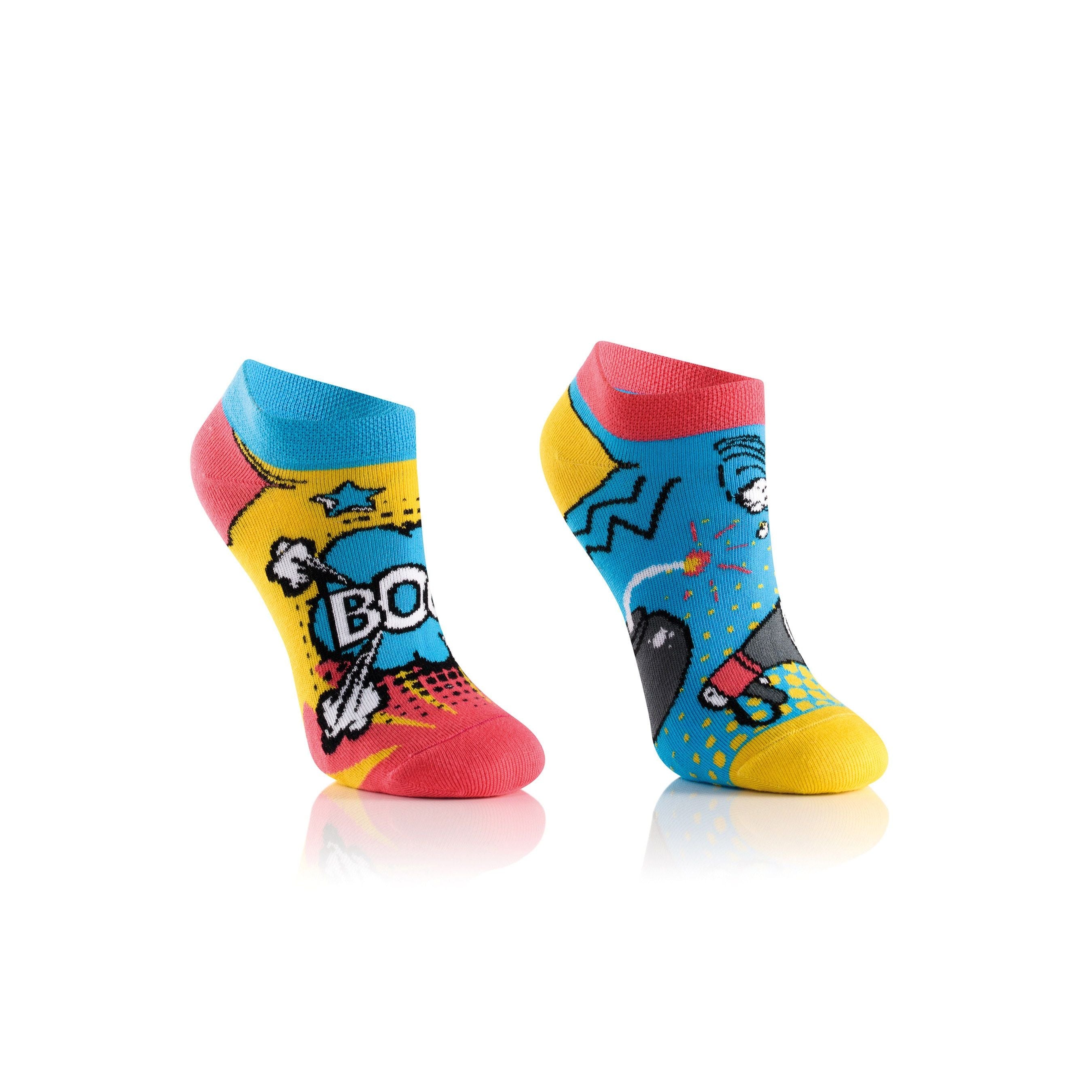 BOOOM!- Sneaker Socken für Kinder