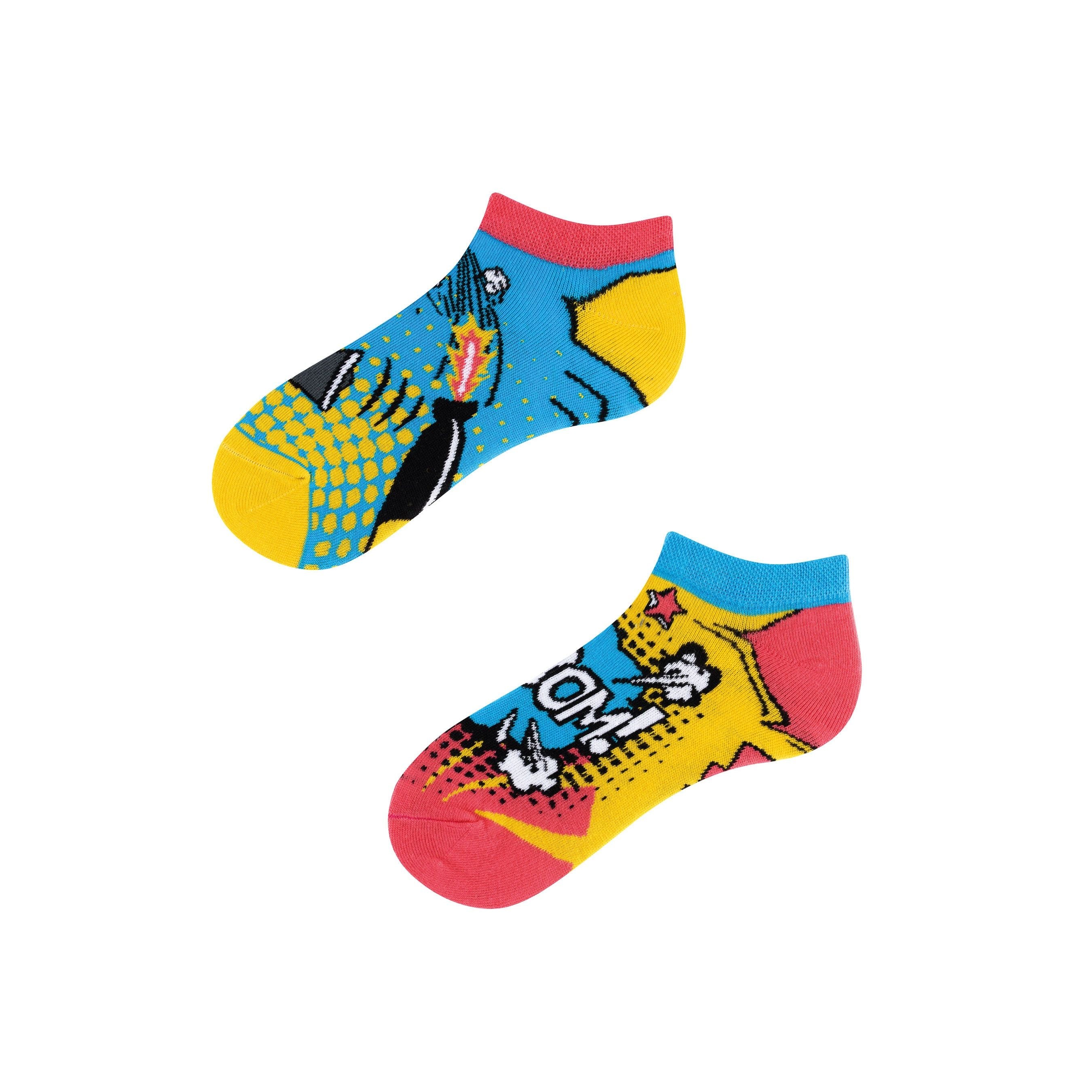 BOOOM!- Sneaker Socken für Kinder