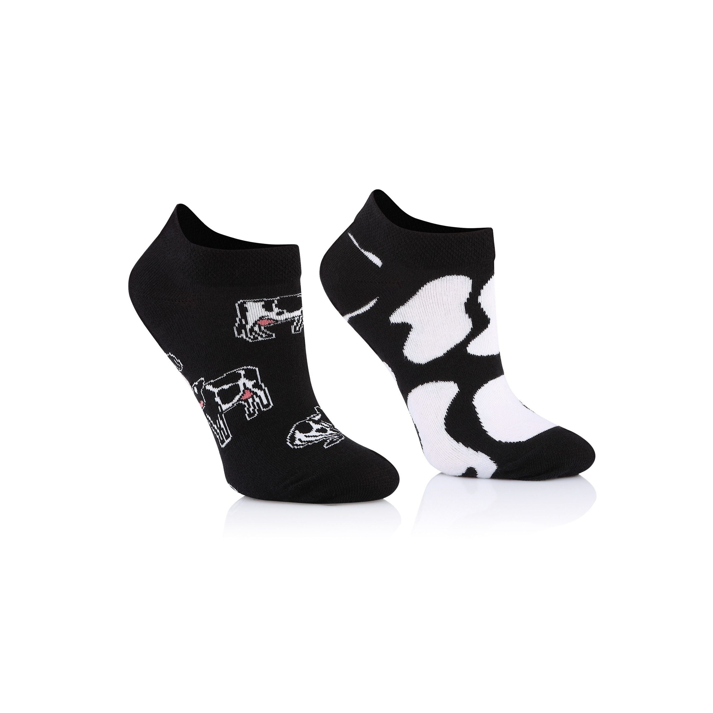 Kleines Muh- Sneaker Socken für Kinder