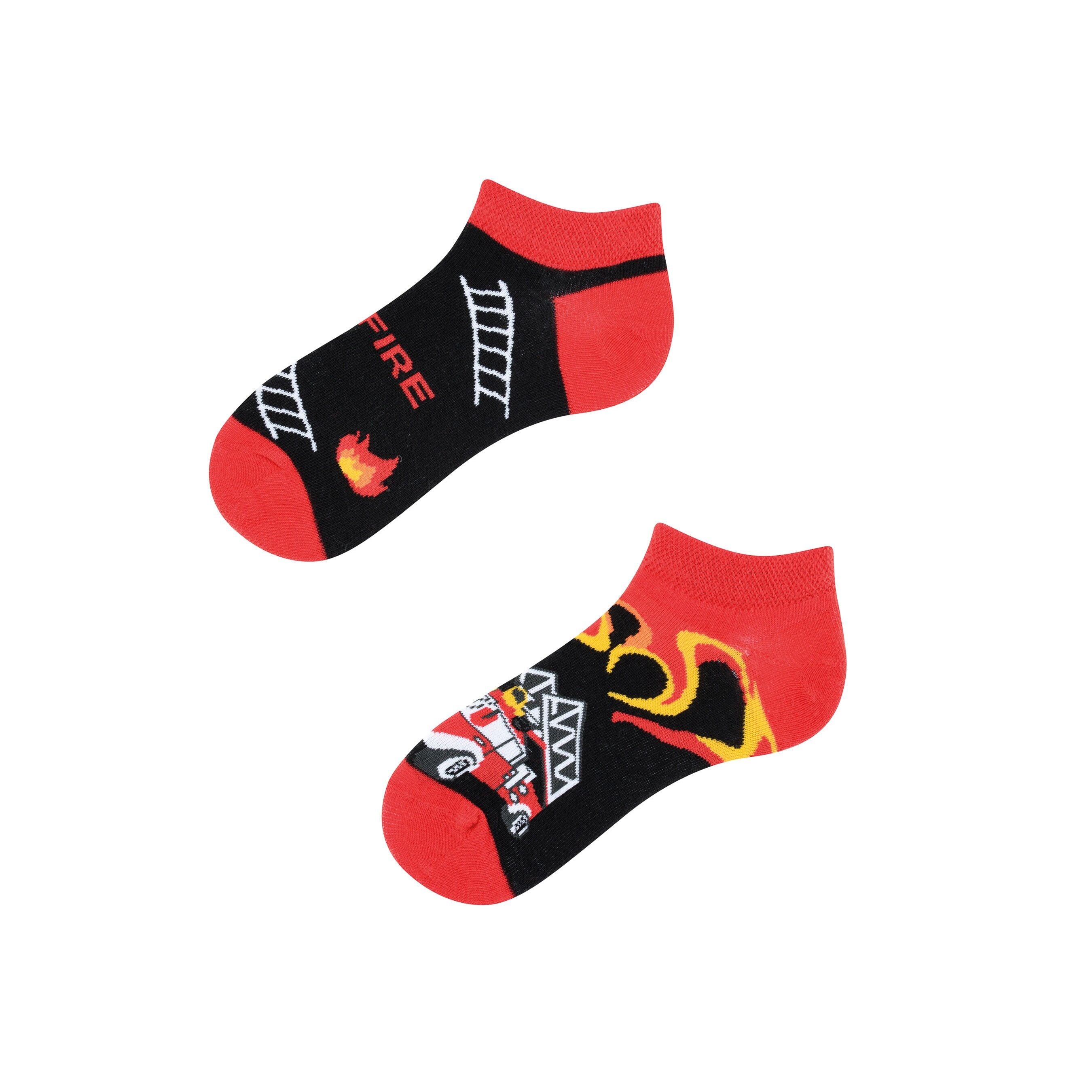 Mini-Löschmeister- Sneaker Socken für Kinder