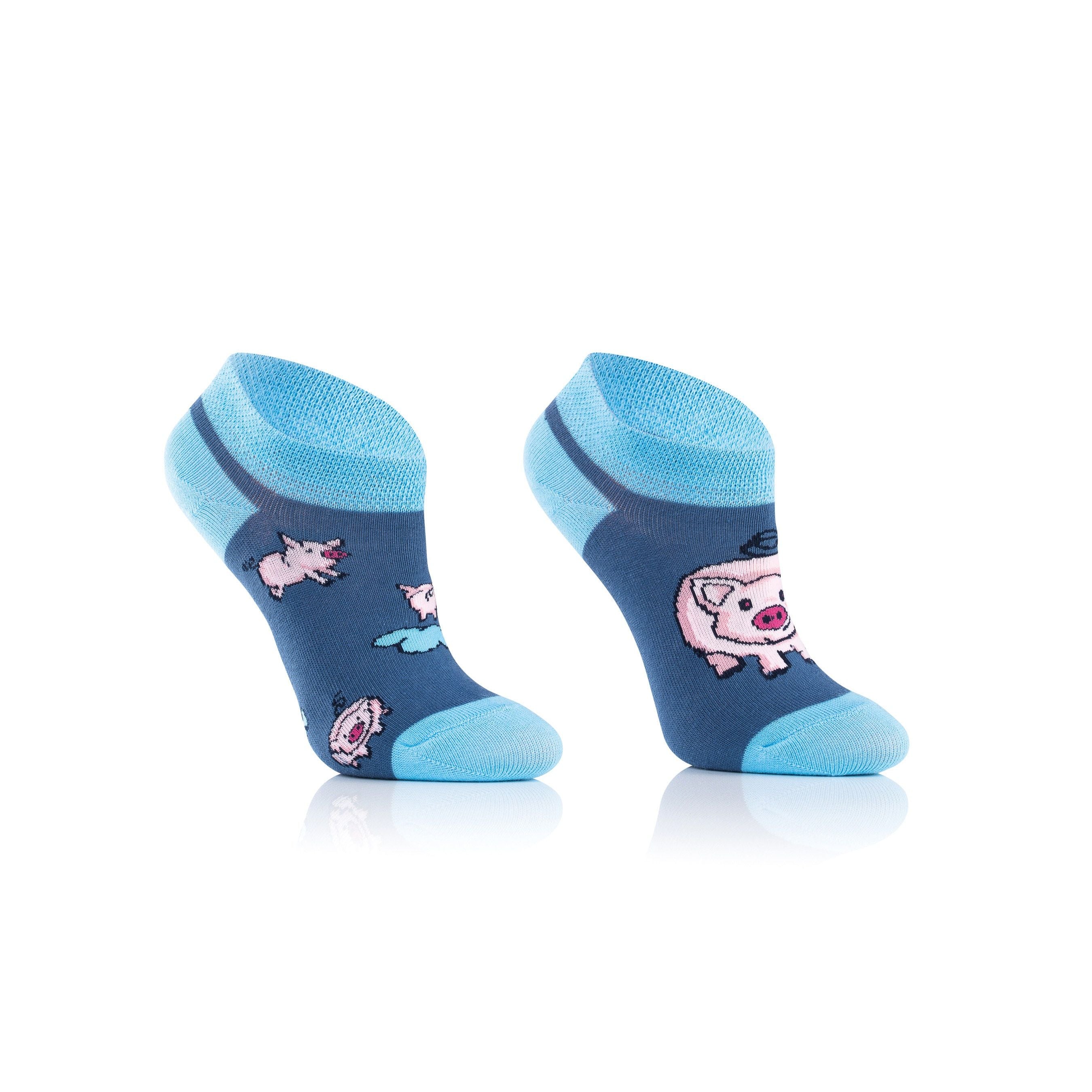 Oink Alarm!- Sneaker Socken für Kinder