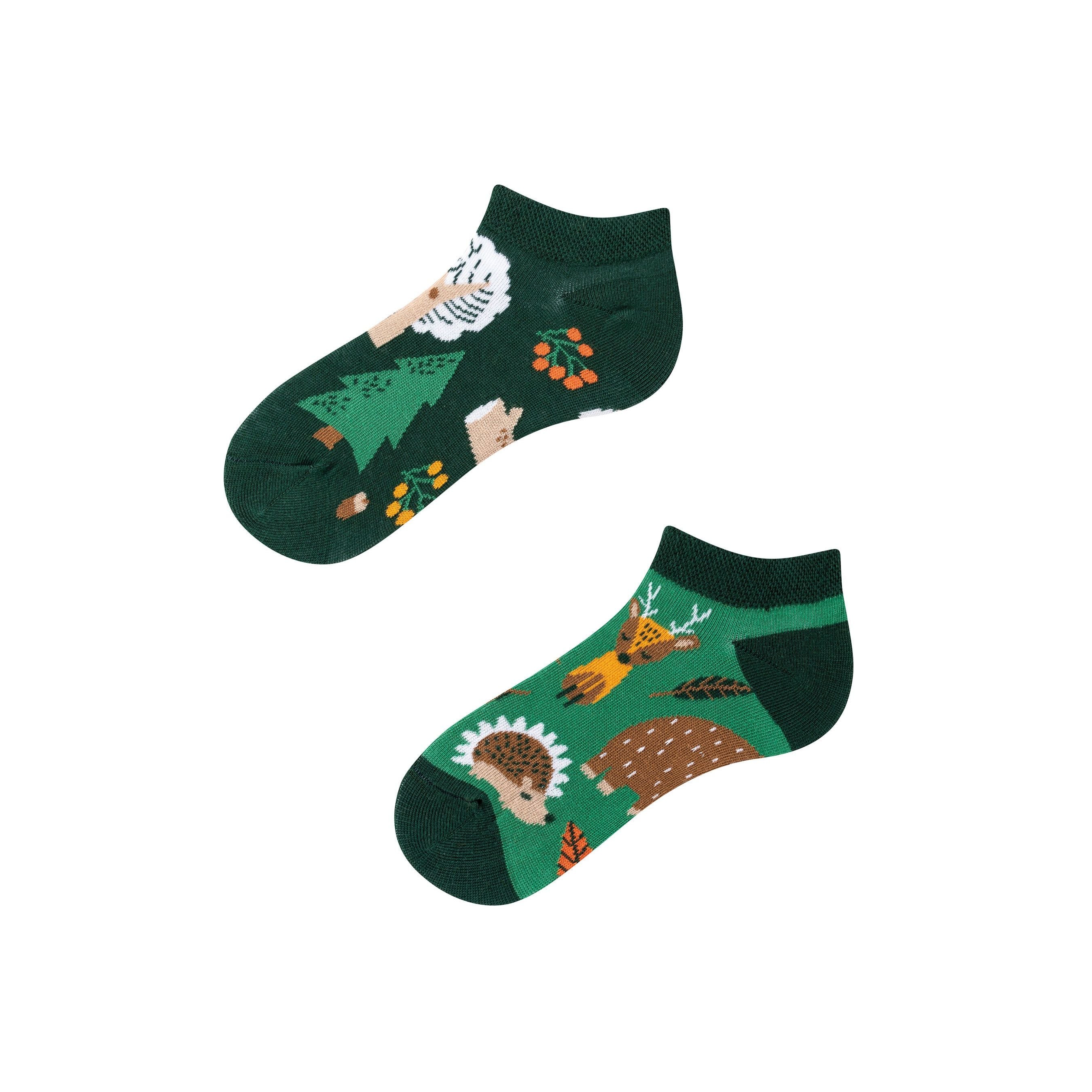 Kleine Waldhelden- Sneaker Socken für Kinder