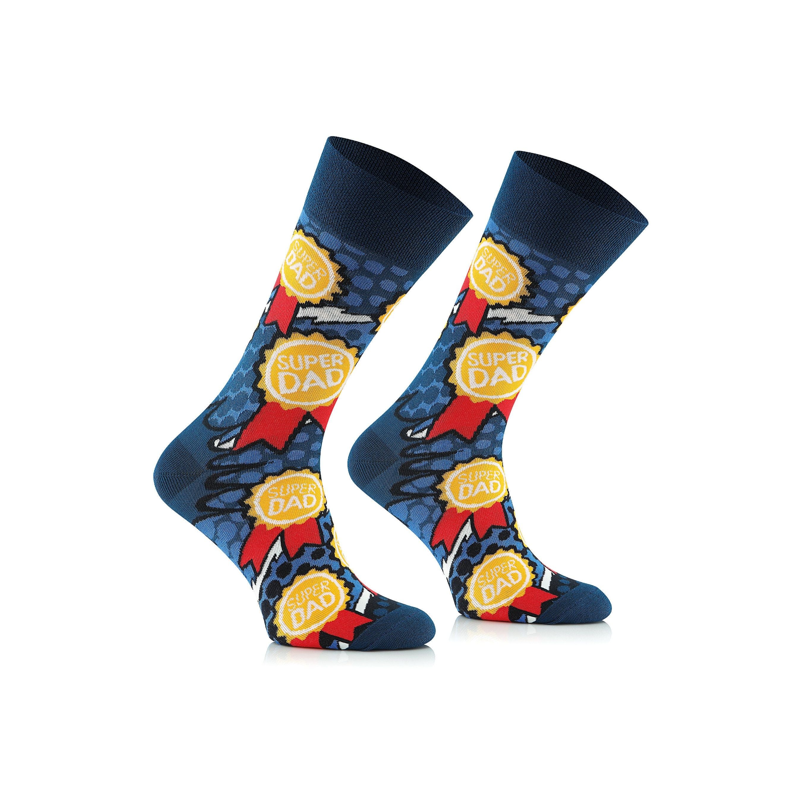 Super Dad- Papa Fan Socken