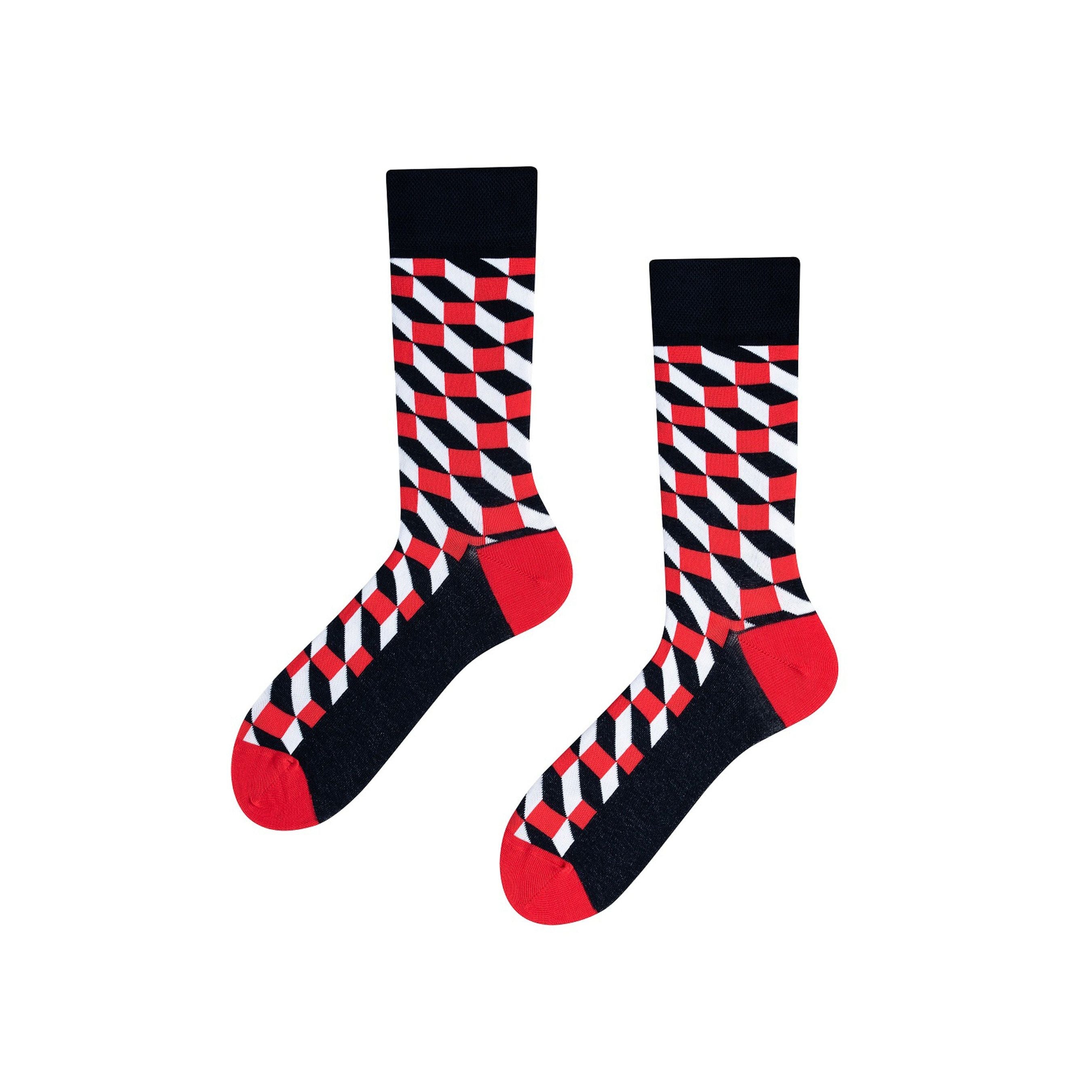 Blockbuster- Muster Socken