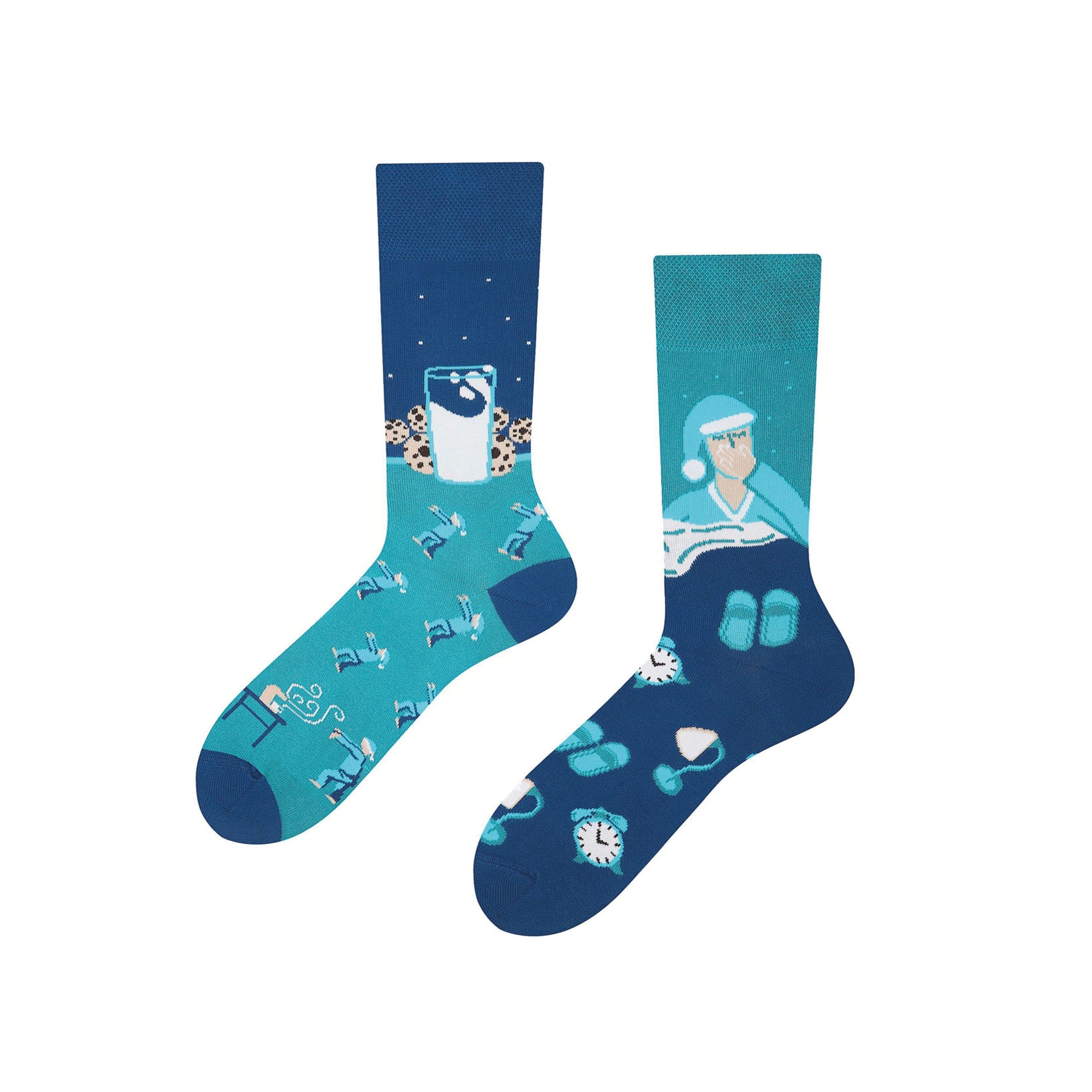 Zzzzz & Nom Nom- Schlafmützen Socken