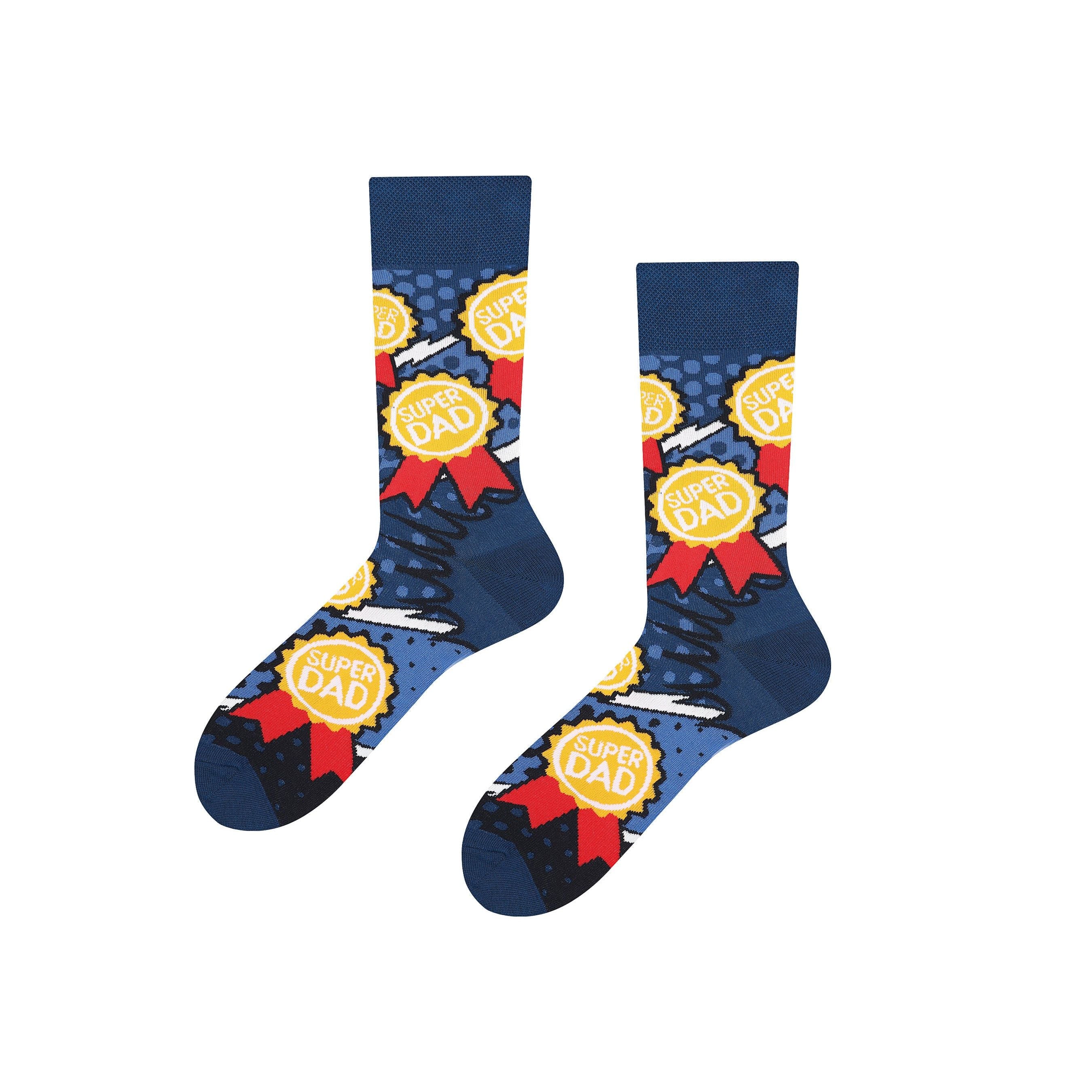Super Dad- Papa Fan Socken