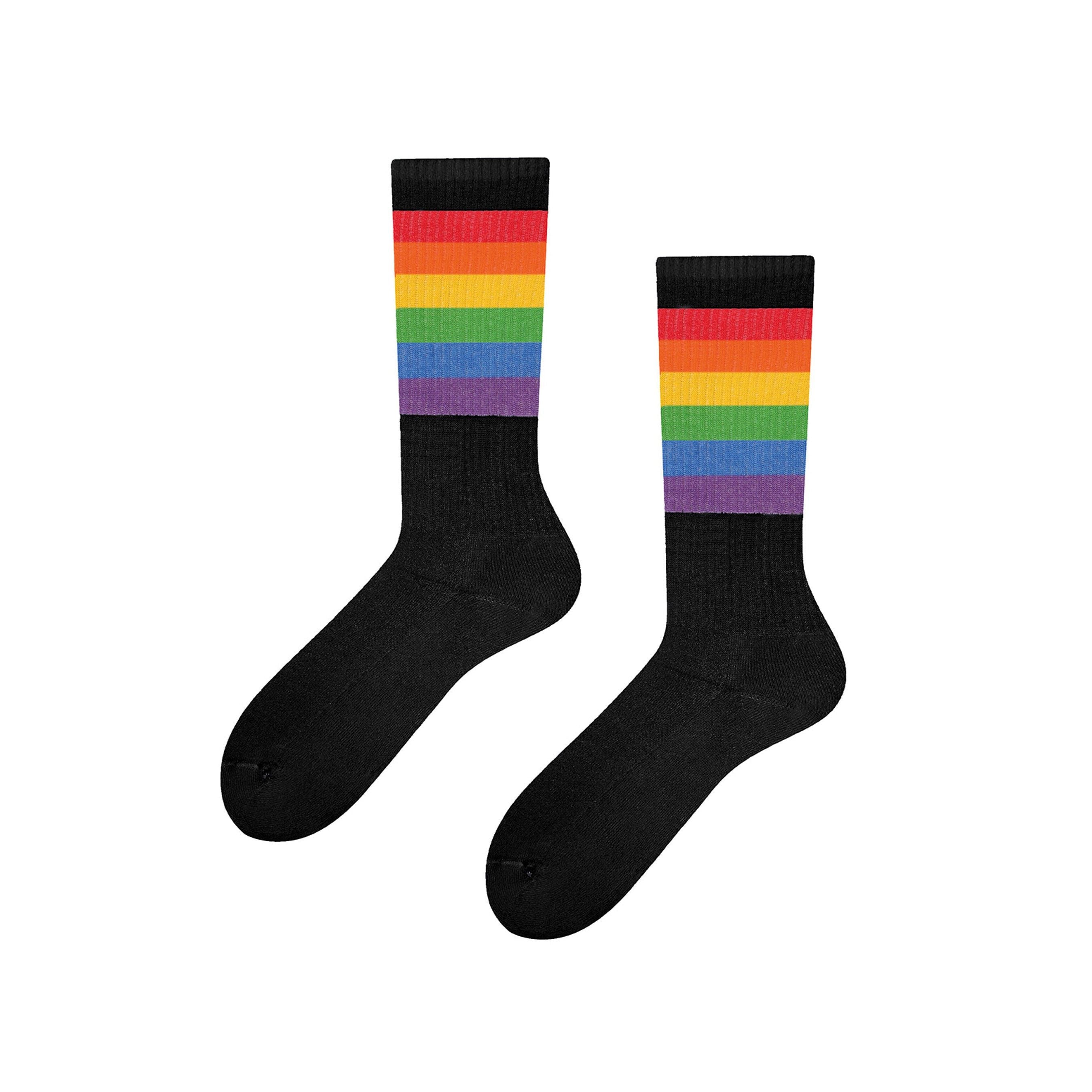 Rainbow Power ll Tennissocken- bunt & sportlich