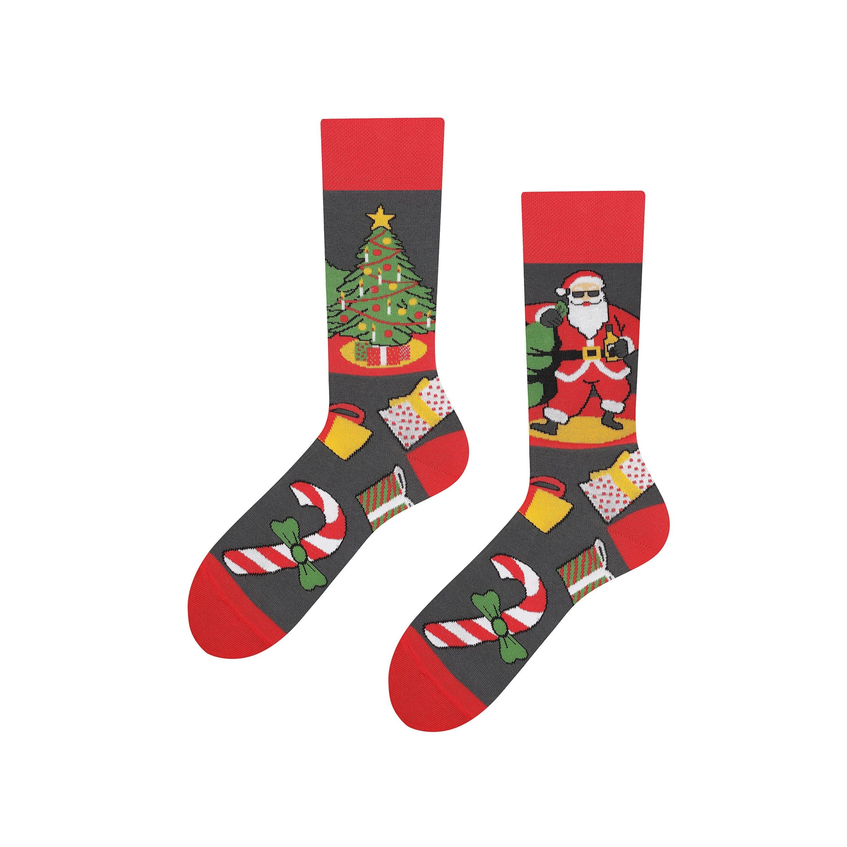 Santa Party Mode- Weihnachtssocken