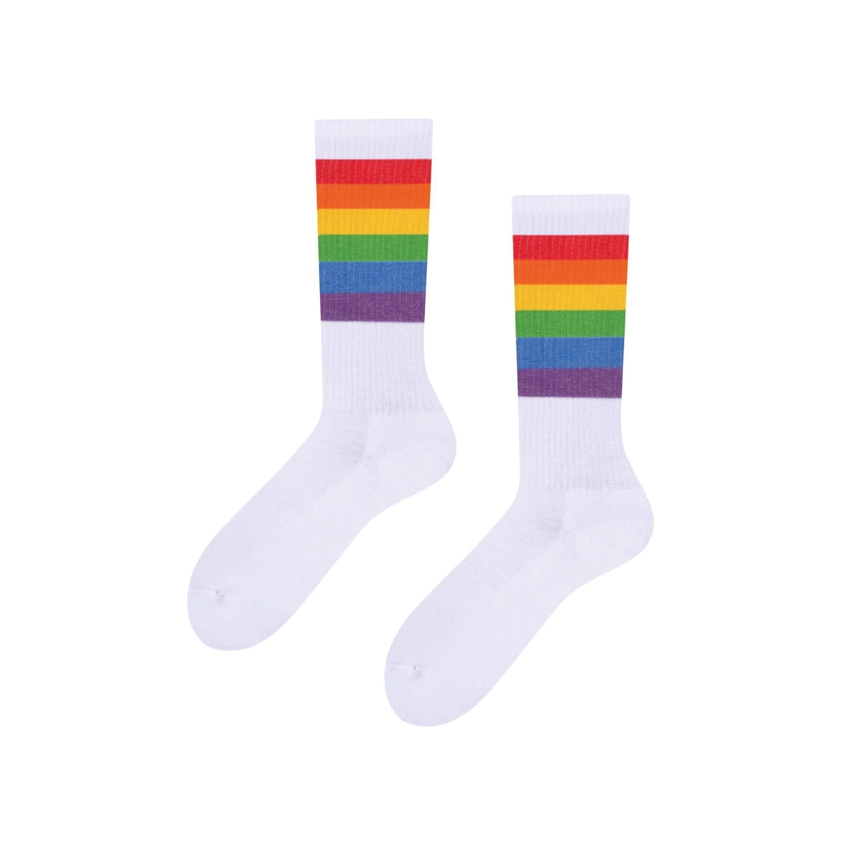 Rainbow Power l Tennissocken- bunt & sportlich