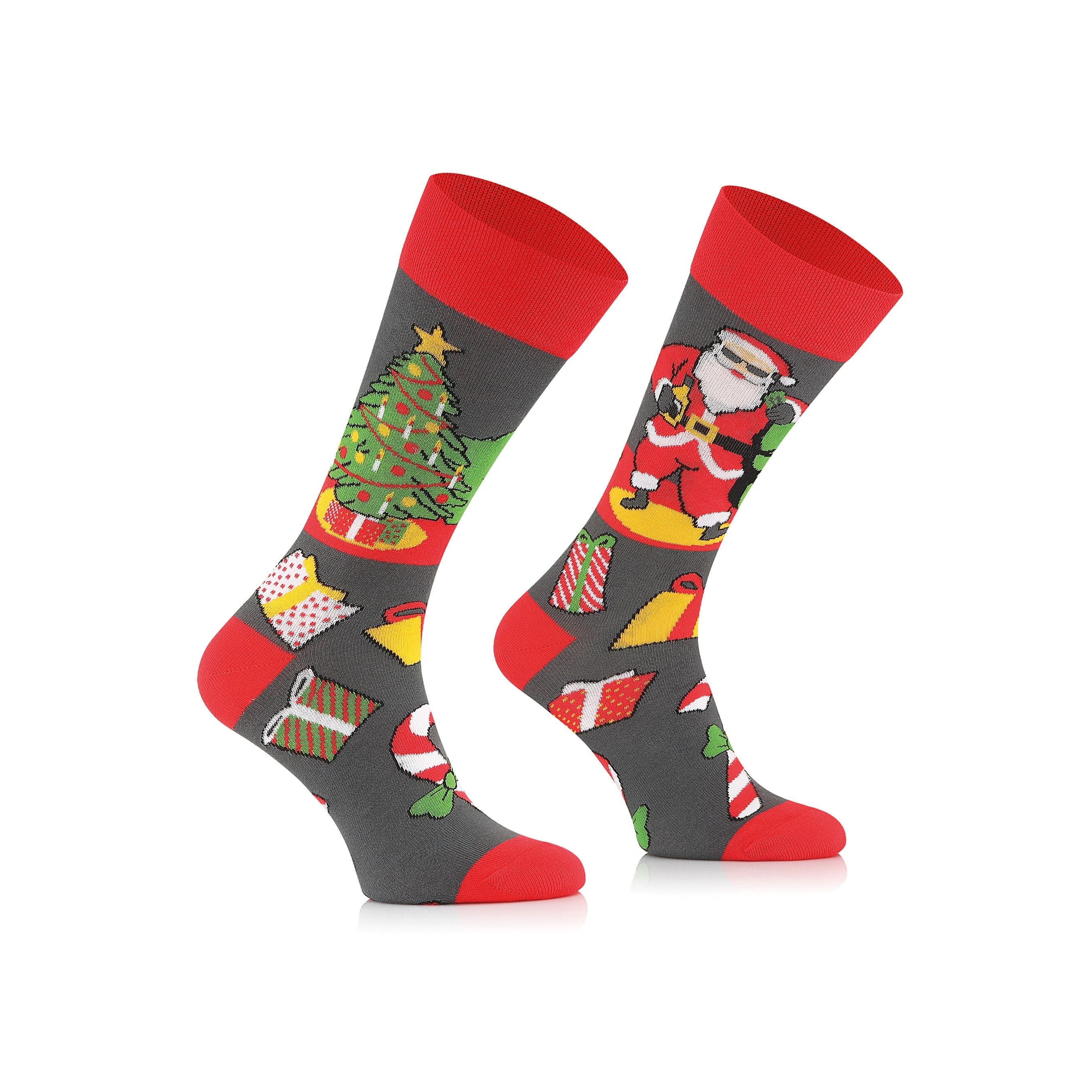 Santa Party Mode- Weihnachtssocken