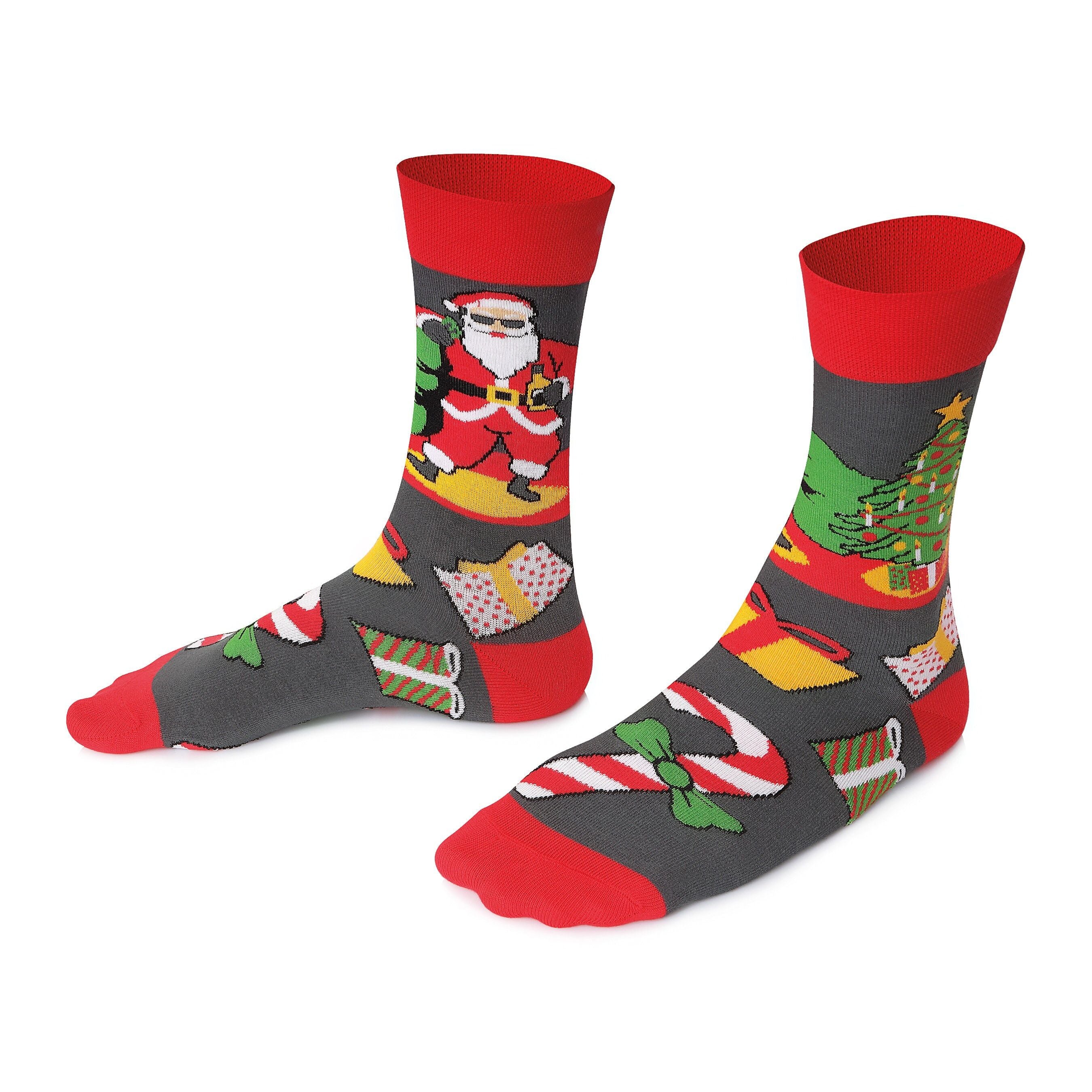 Santa Party Mode- Weihnachtssocken