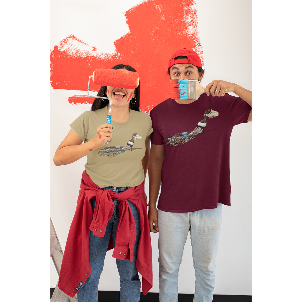 T-Shirt- Natural Brush