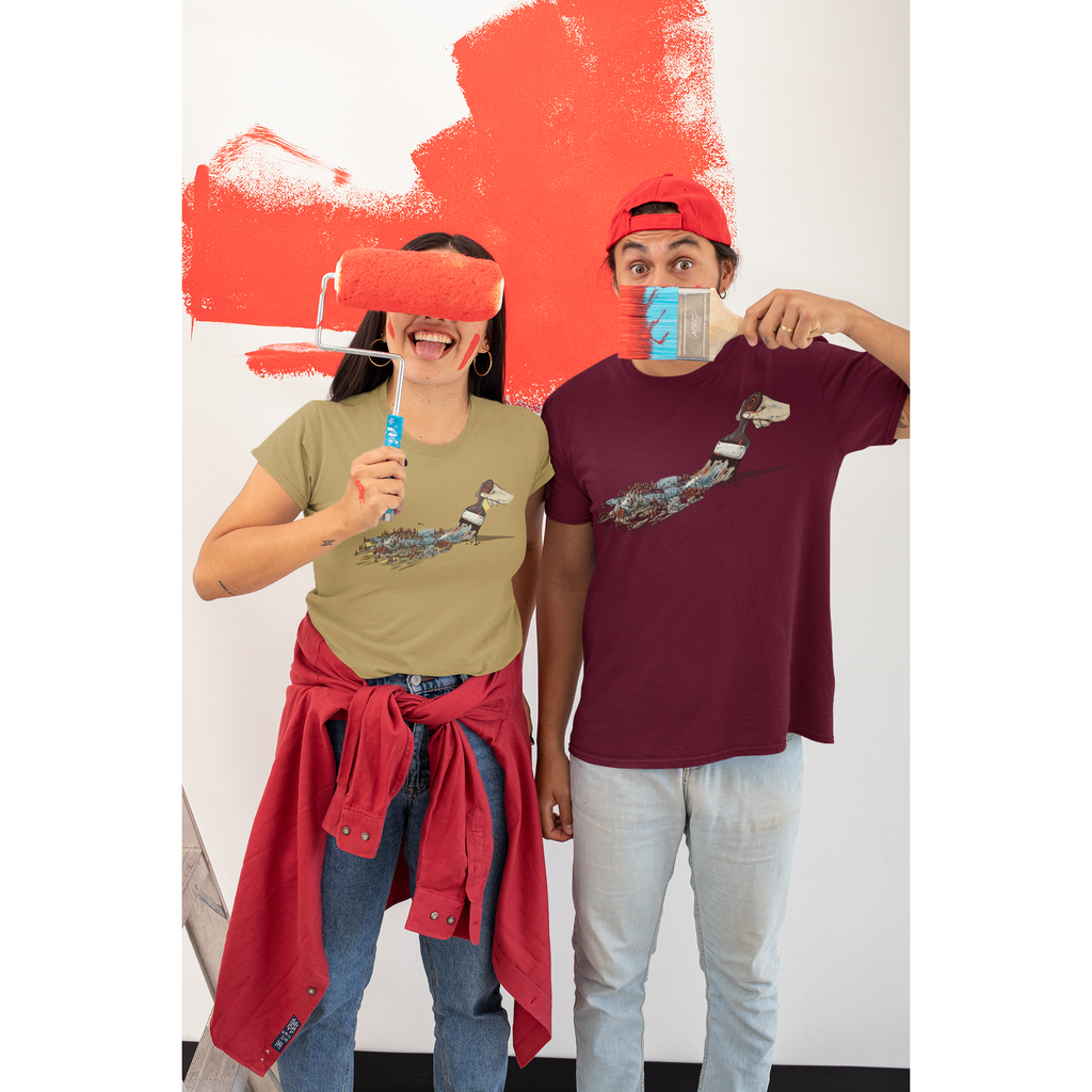 T-Shirt- Nature Brush unisex